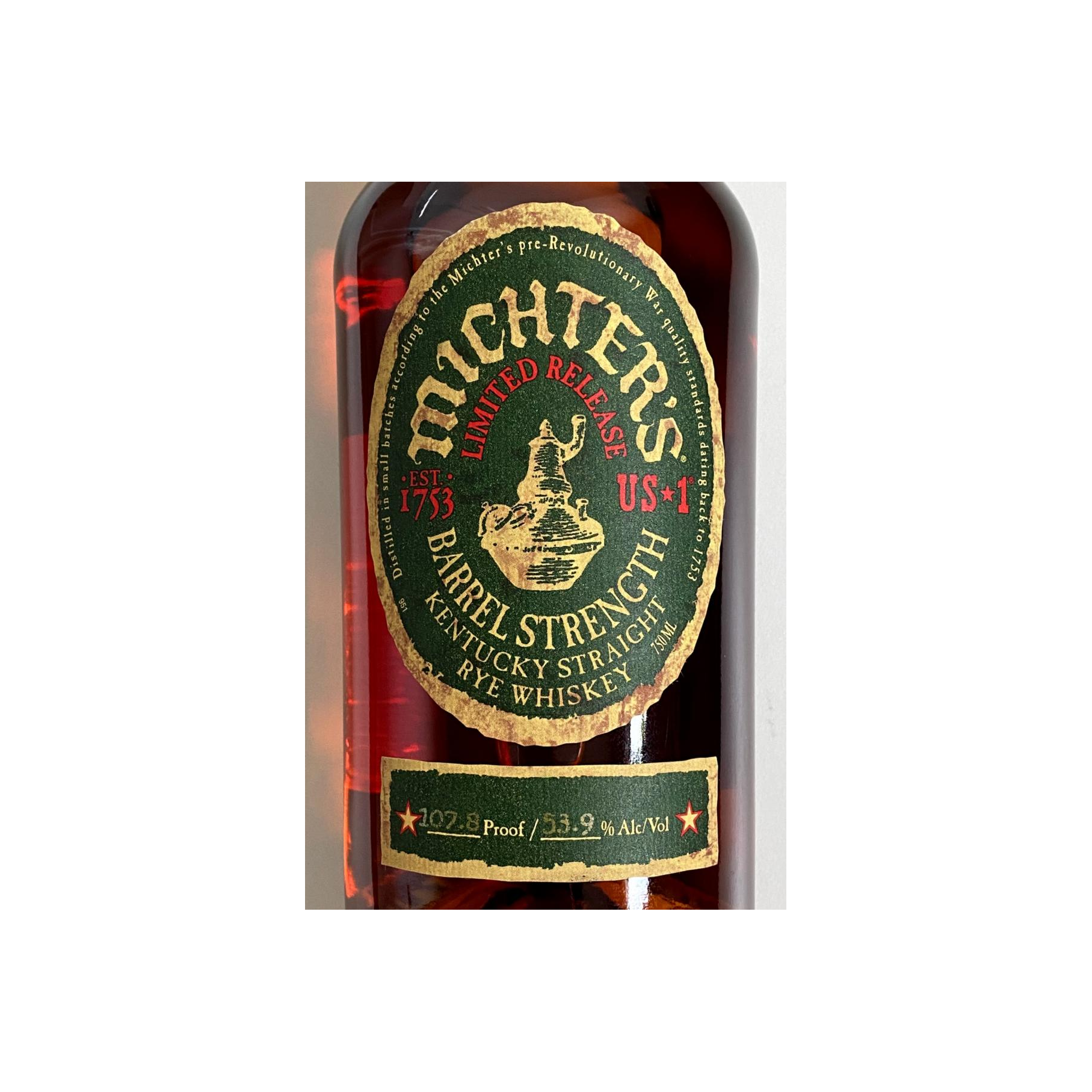 Michter's Rye Whisky 2