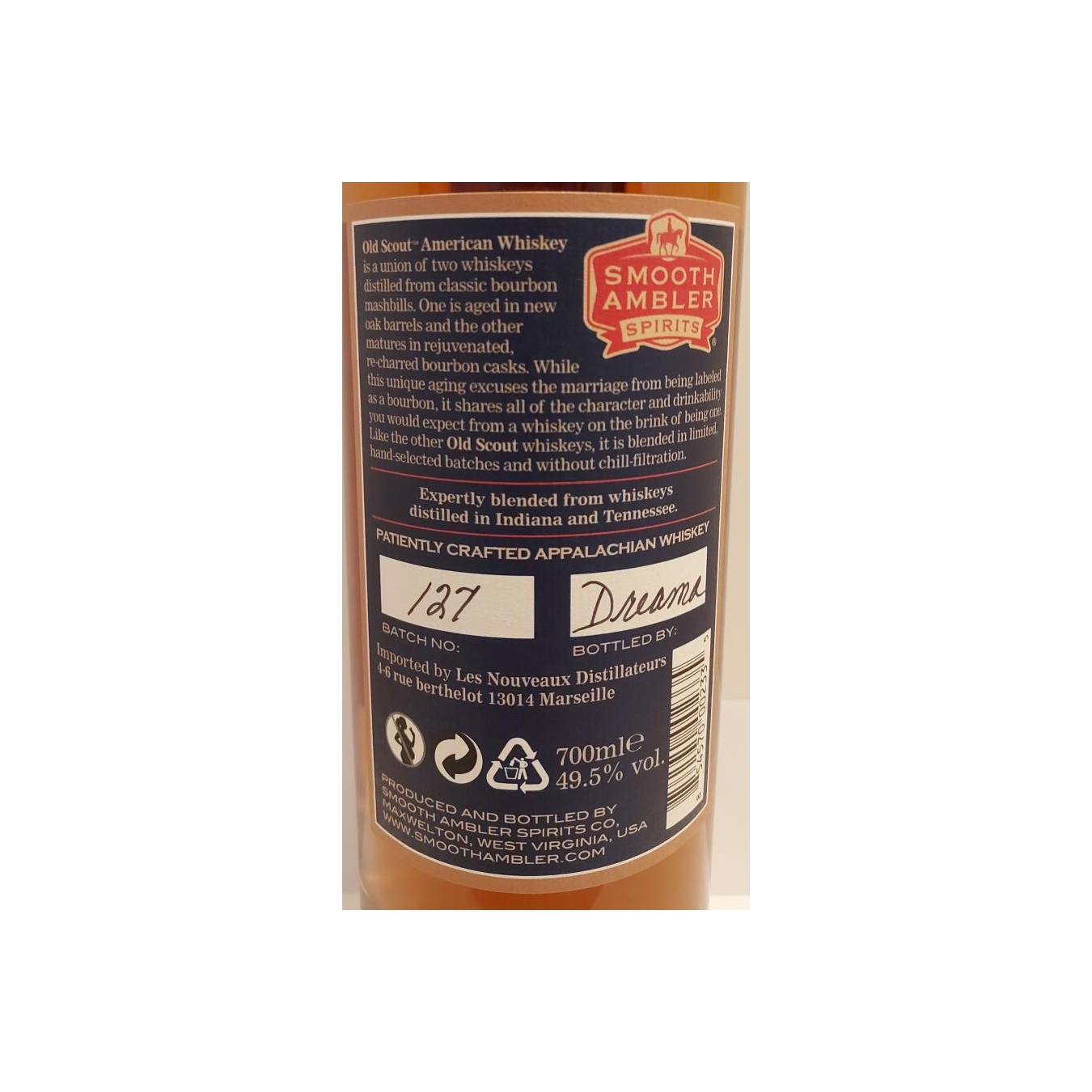 Smooth Ambler Old Scout American Whiskey 3