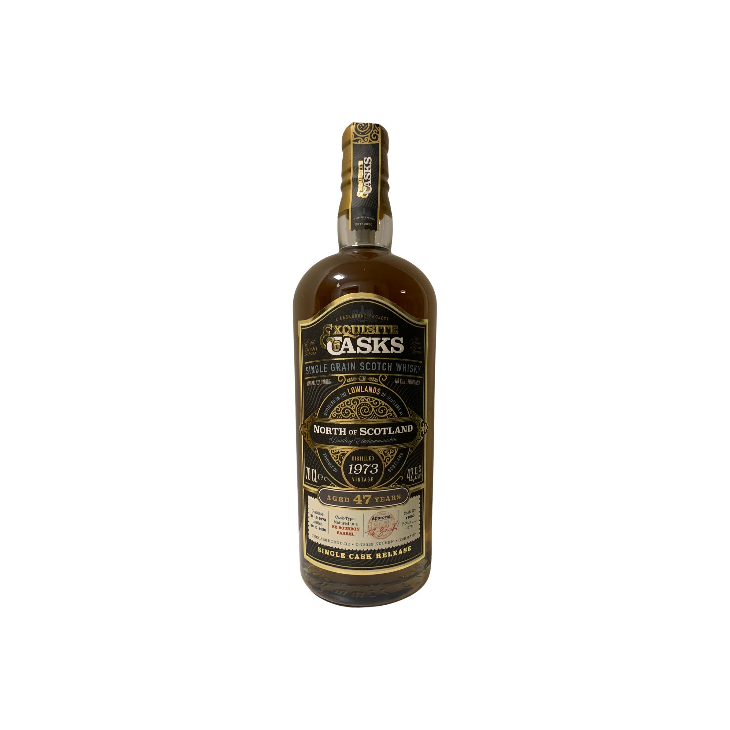 North of Scotland 1973 47 Years Single Grain Whisky