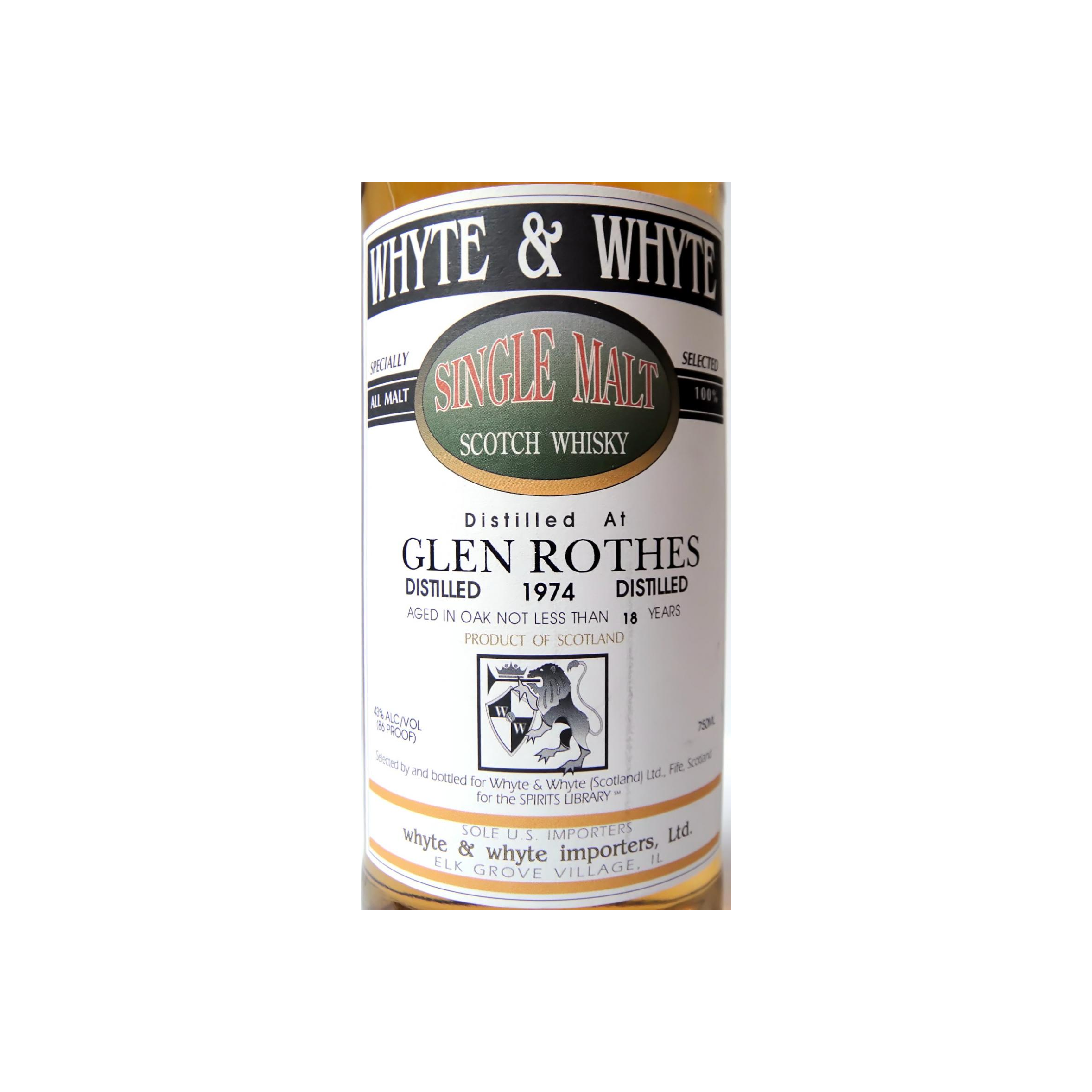The Glenrothes 1974 18 Years Single Malt Whisky 2