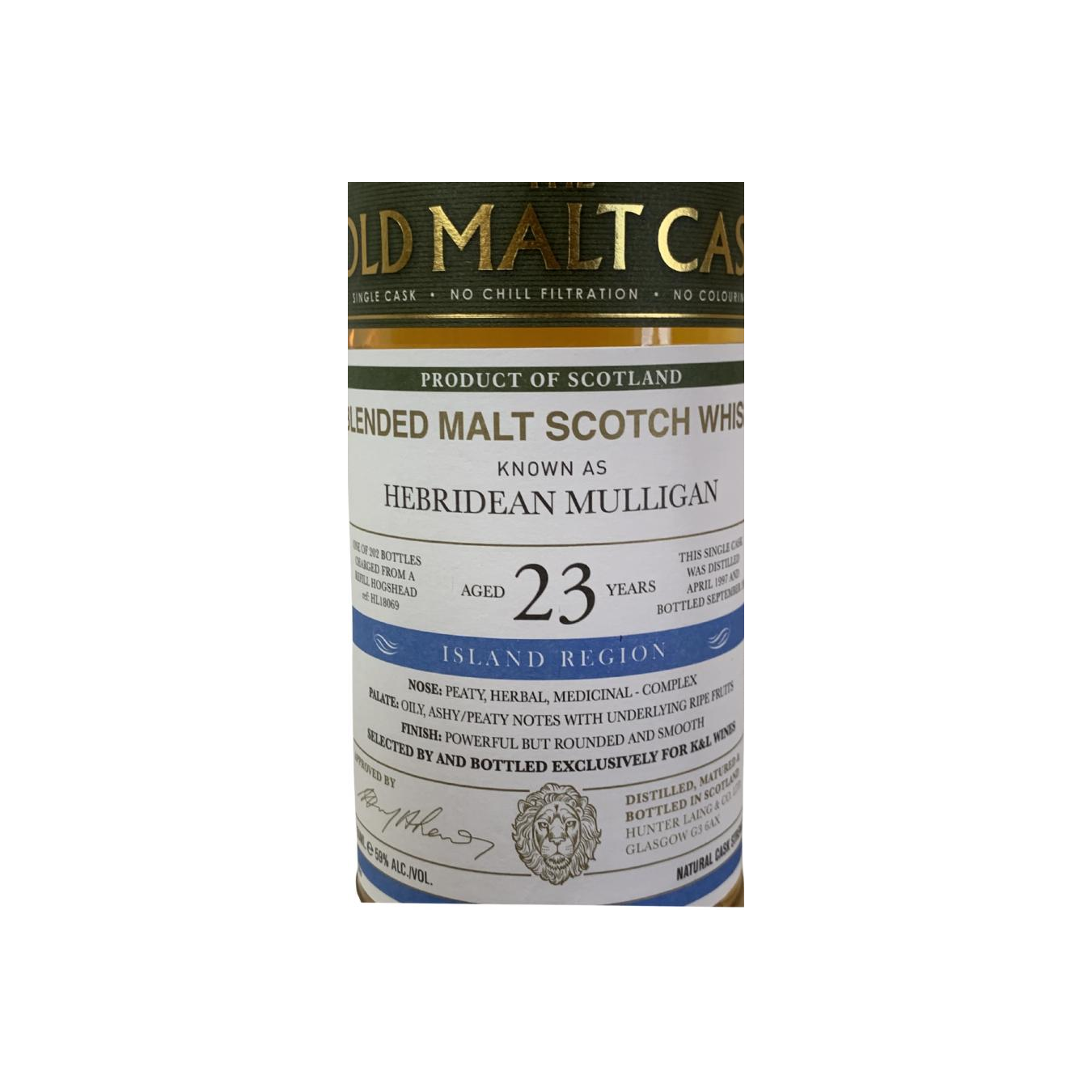 Blended Malt Scotch Whisky 1997 HL 2