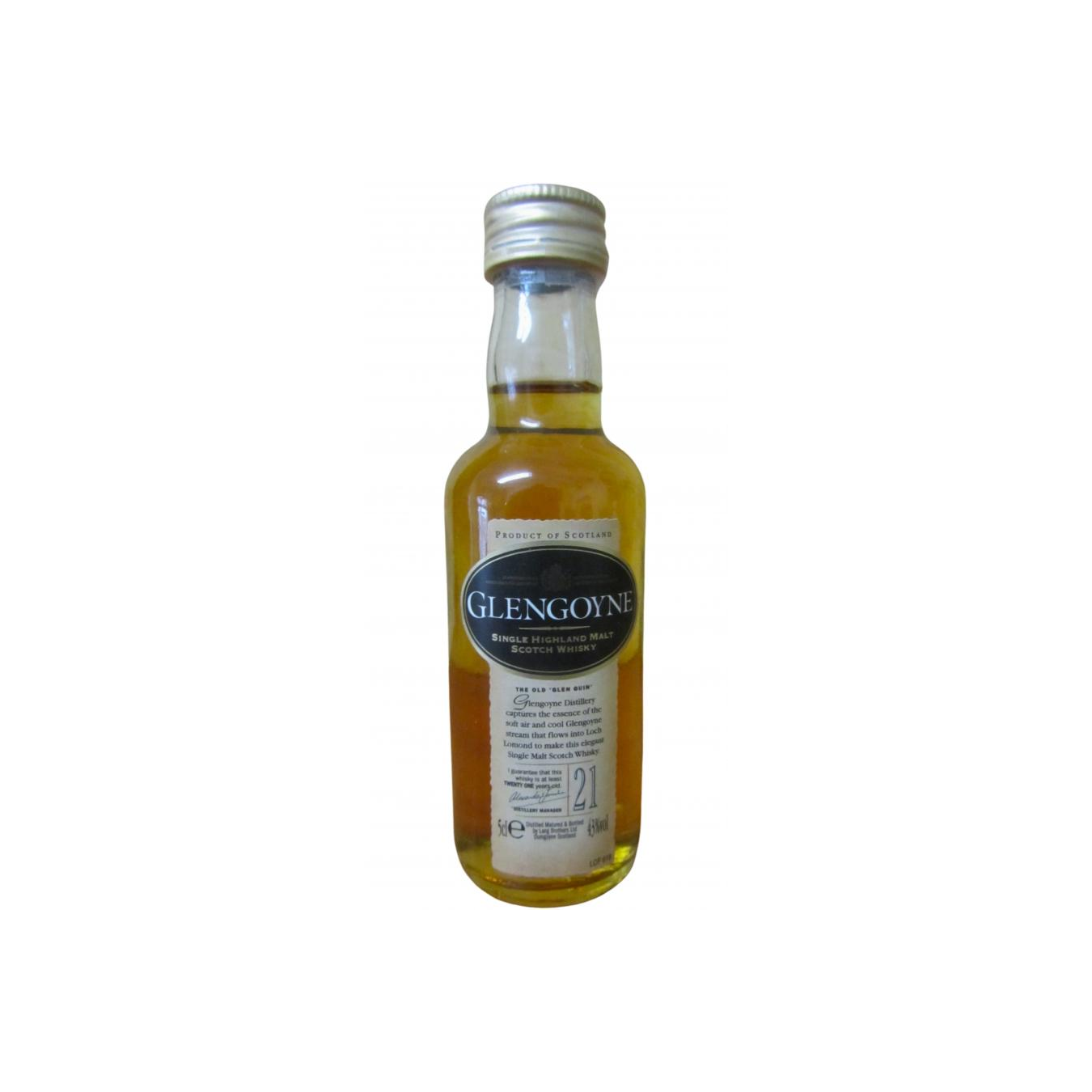Glengoyne Miniature 21 Years Single Malt Whisky 2