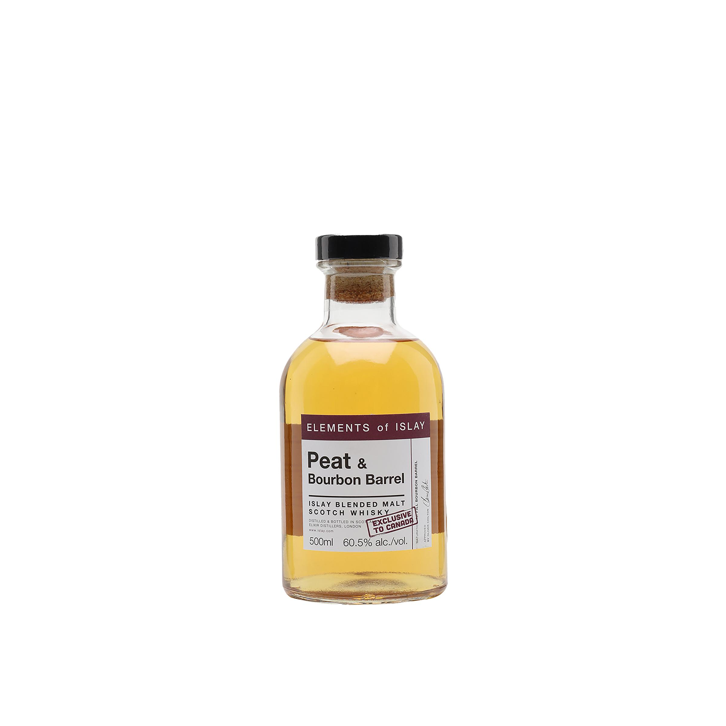 Peat & Bourbon Barrel Islay Blended Malt Scotch Whisky ElD 2