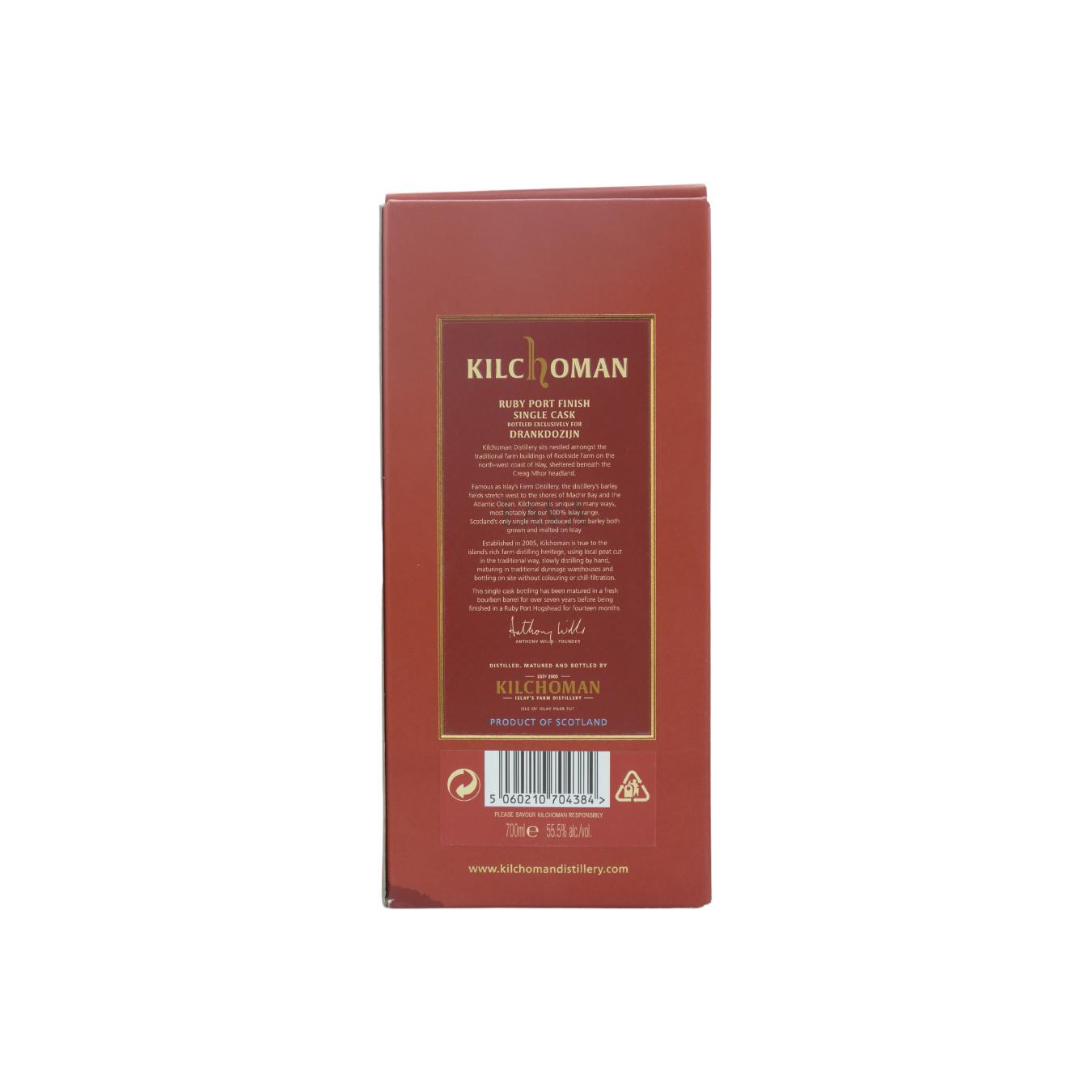 Kilchoman 2012 Single Malt Whisky 3