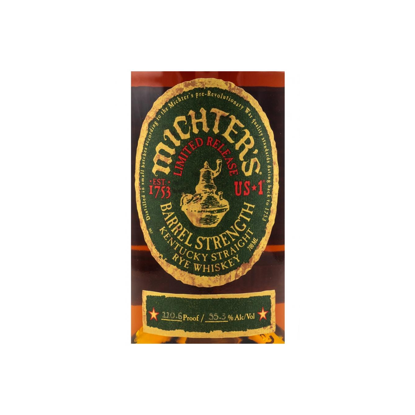 Michter's Rye Whisky 3