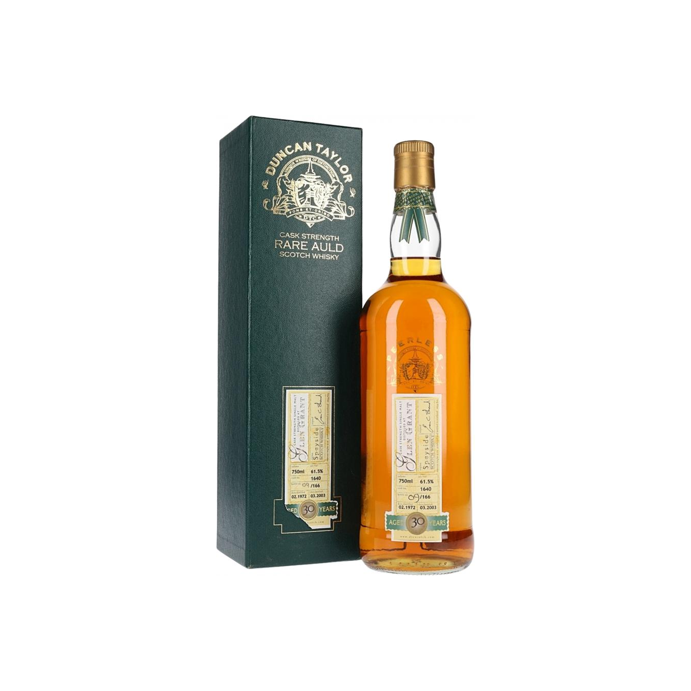 Glen Grant Rare Auld 1972 30 Years Single Malt Whisky
