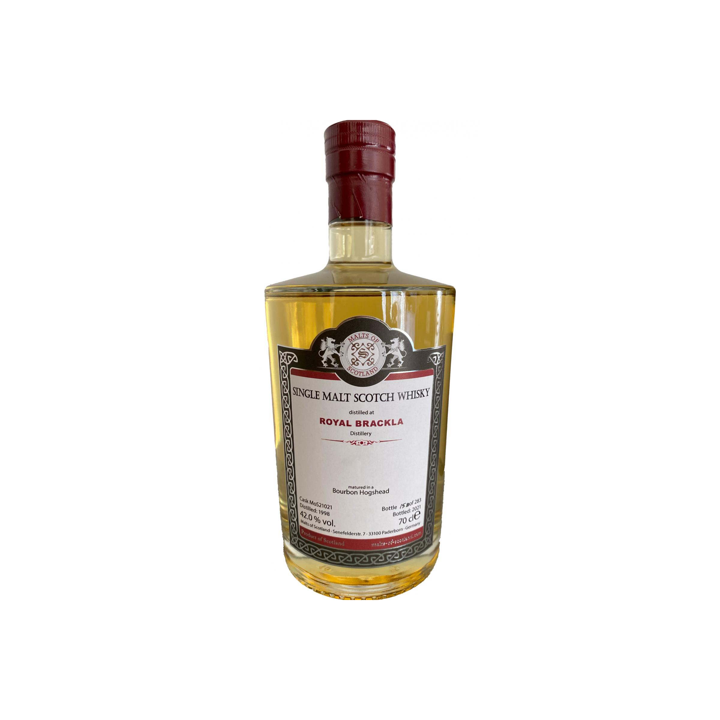 Royal Brackla 1998 Single Malt Whisky