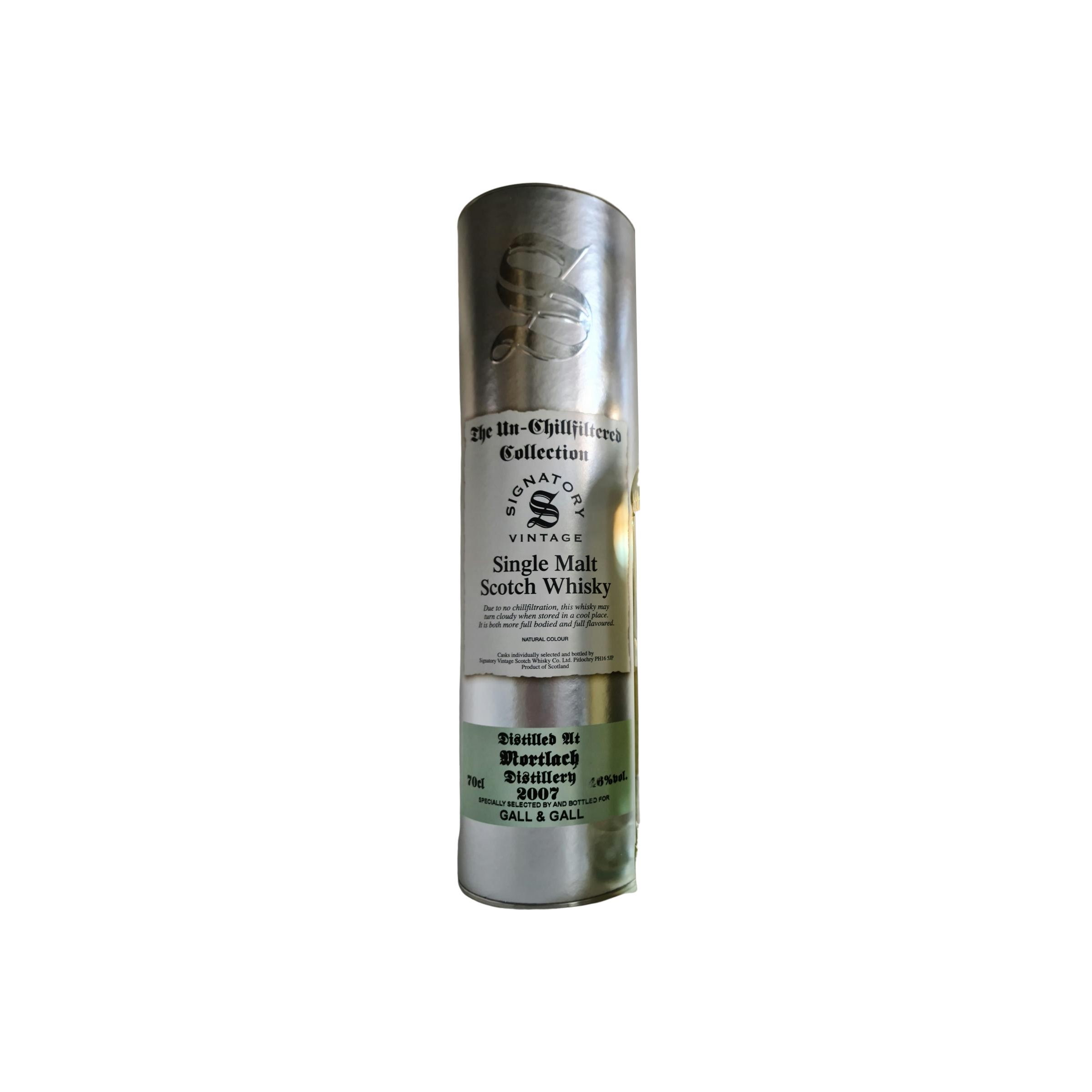Mortlach The Un-Chillfiltered Collection 2007 12 Years Single Malt Whisky 2