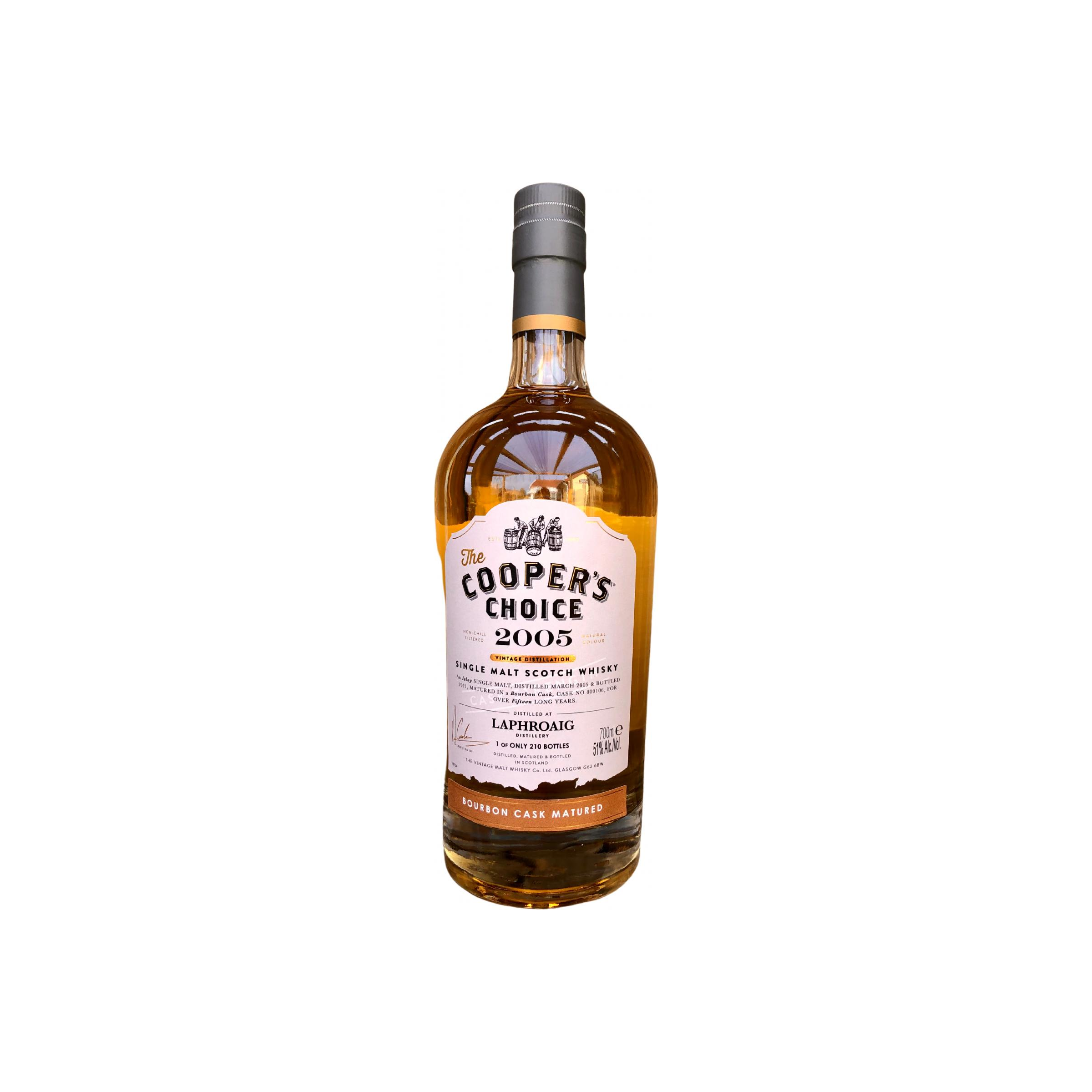Laphroaig The Cooper's Choice 2005 15 Years Single Malt Whisky