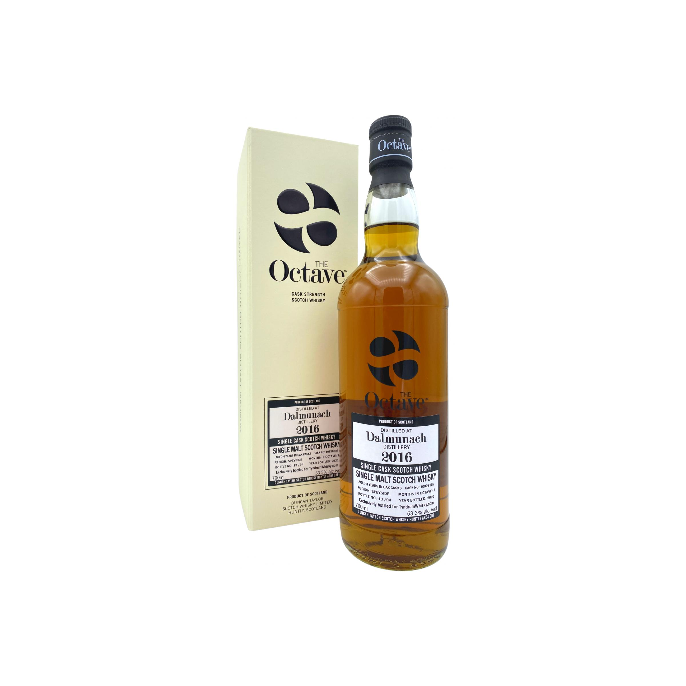Dalmunach The Octave 2016 4 Years Single Malt Whisky 3