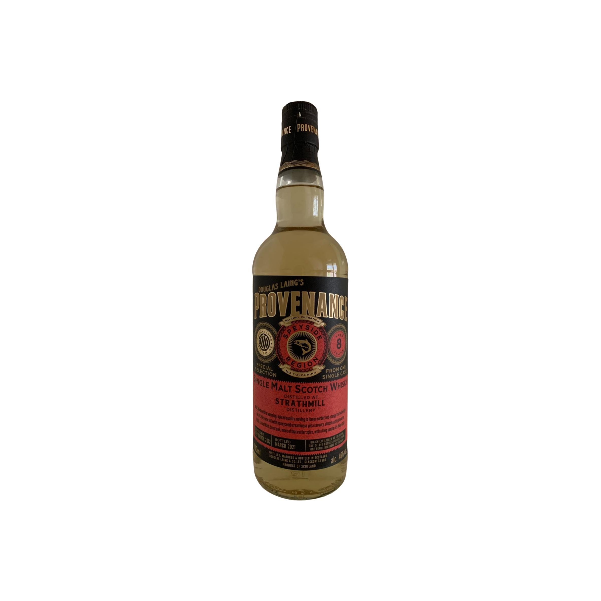 Strathmill 2012 8 Years Single Malt Whisky
