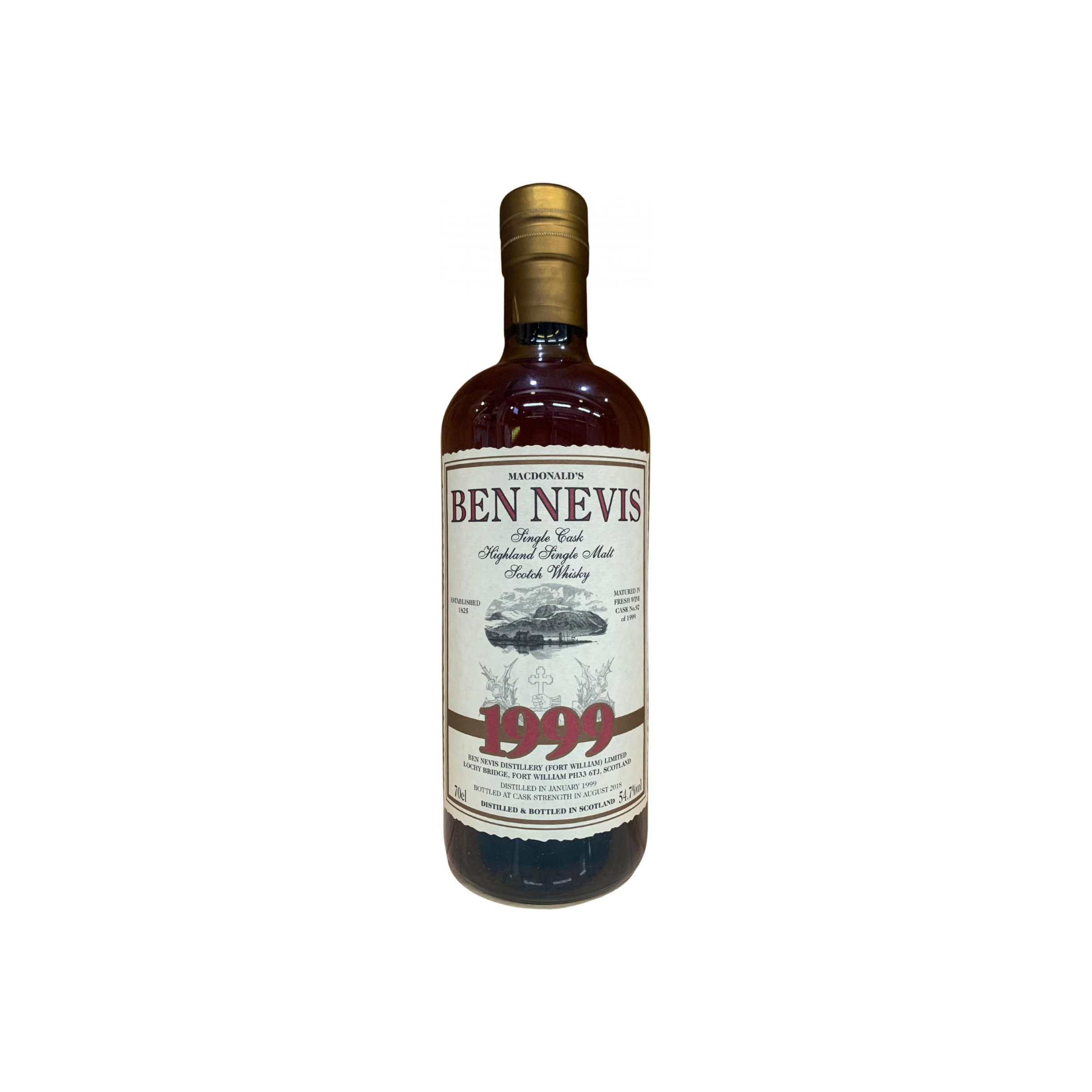 Ben Nevis 1999 Single Malt Whisky
