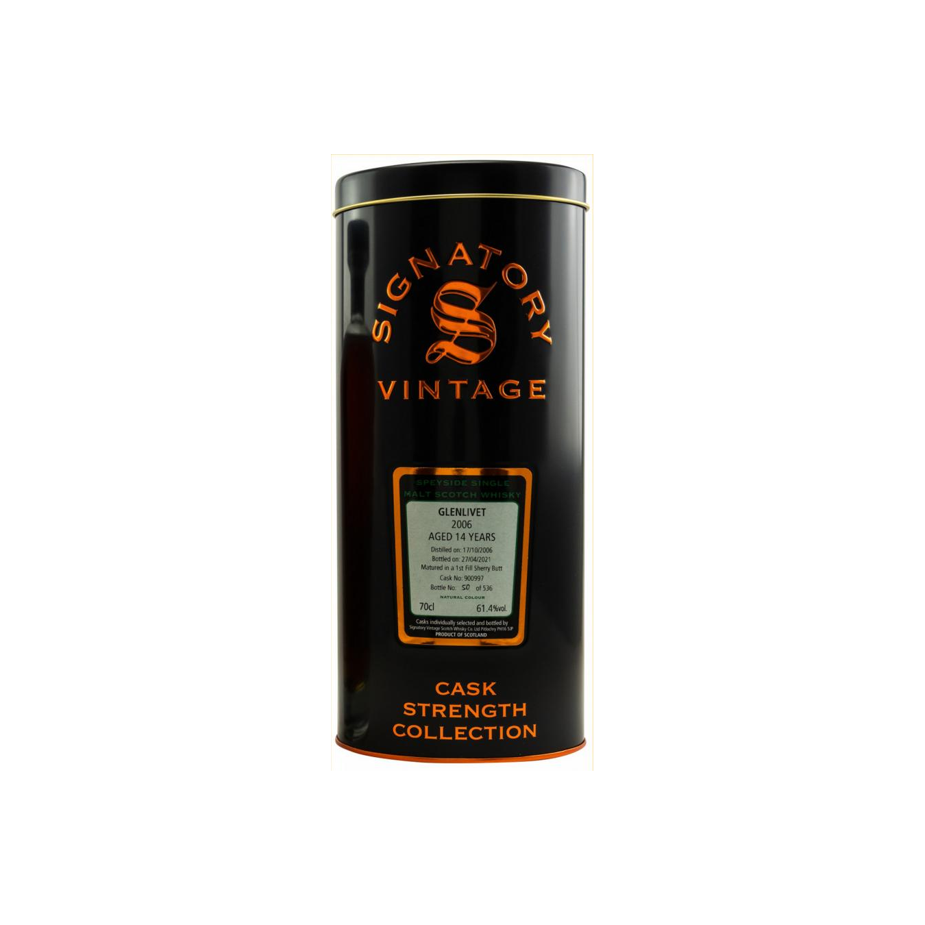 The Glenlivet Cask Strength Collection 2006 14 Years Single Malt Whisky 2