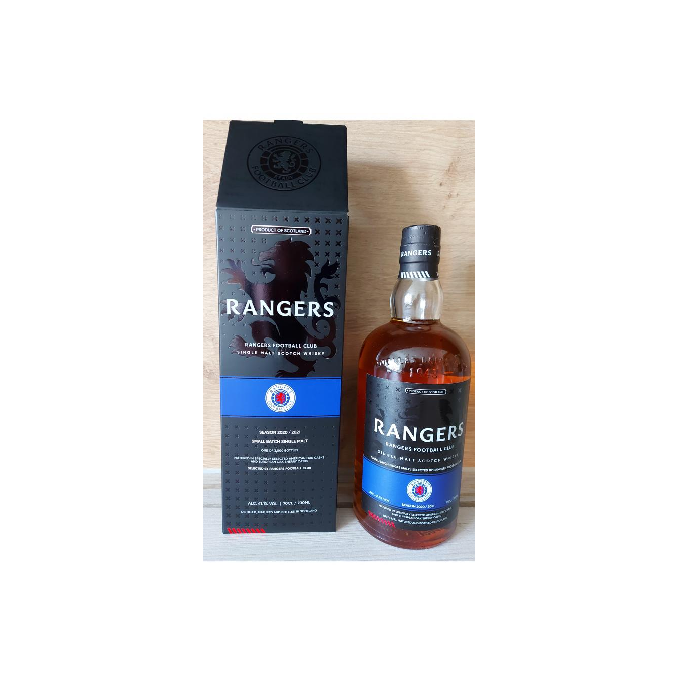Rangers Football Club Single Malt Scotch Whisky 2