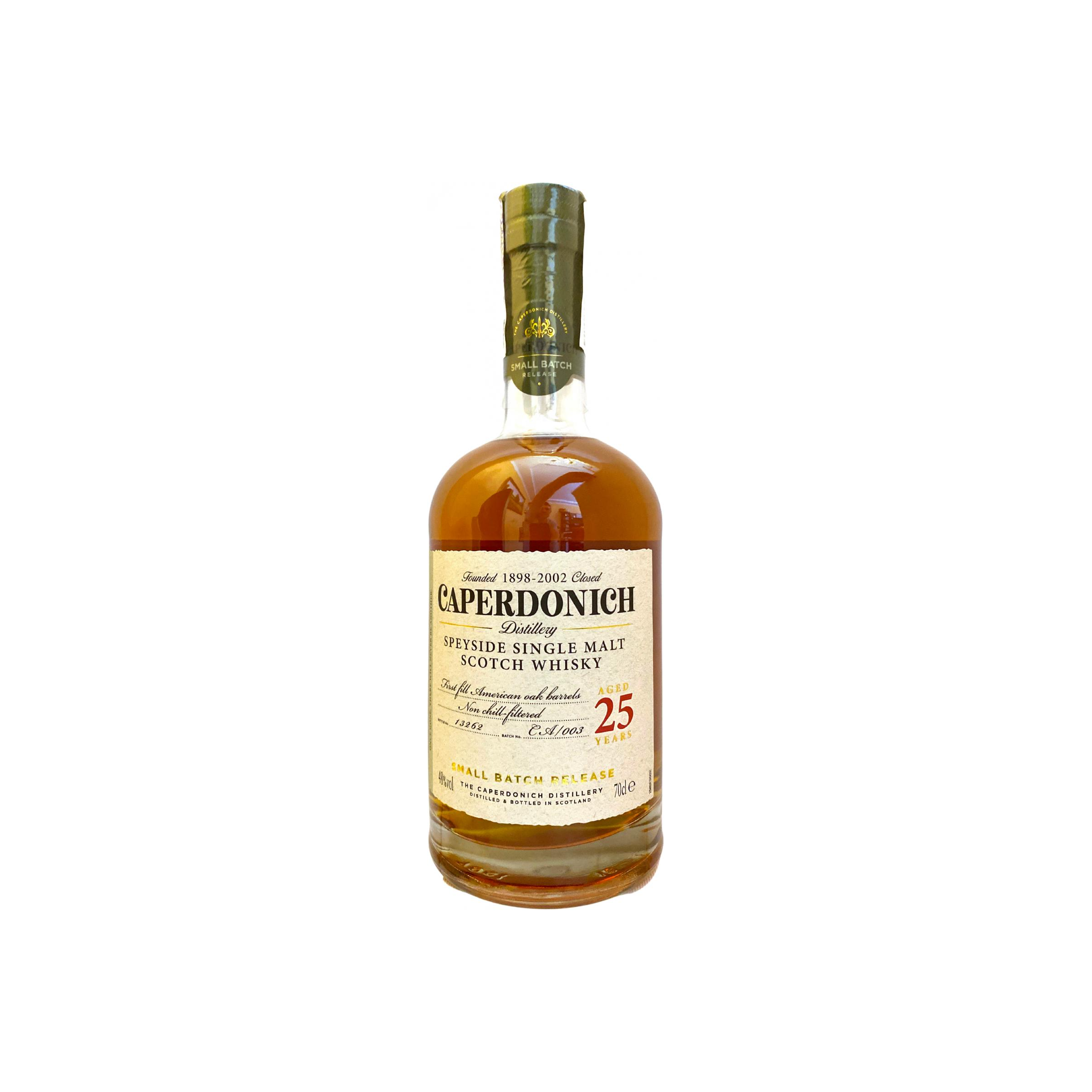 Caperdonich 25 Years Single Malt Whisky