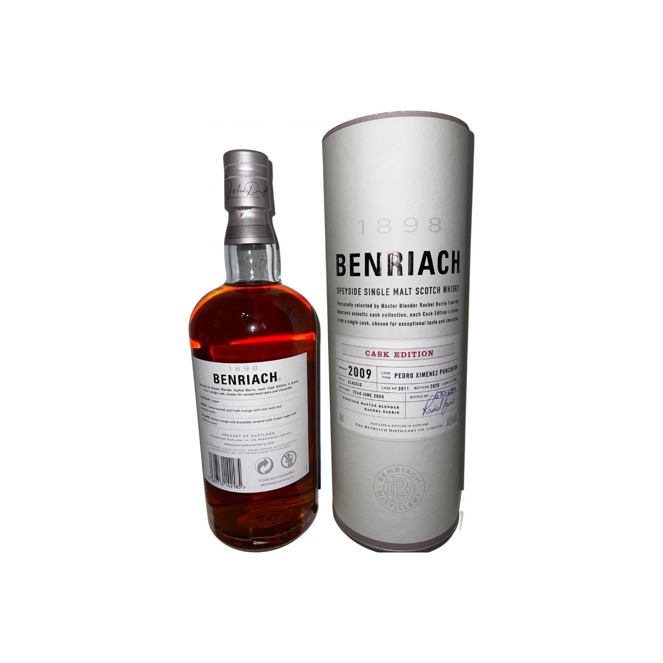 BenRiach 2009 11 Years Single Malt Whisky 3