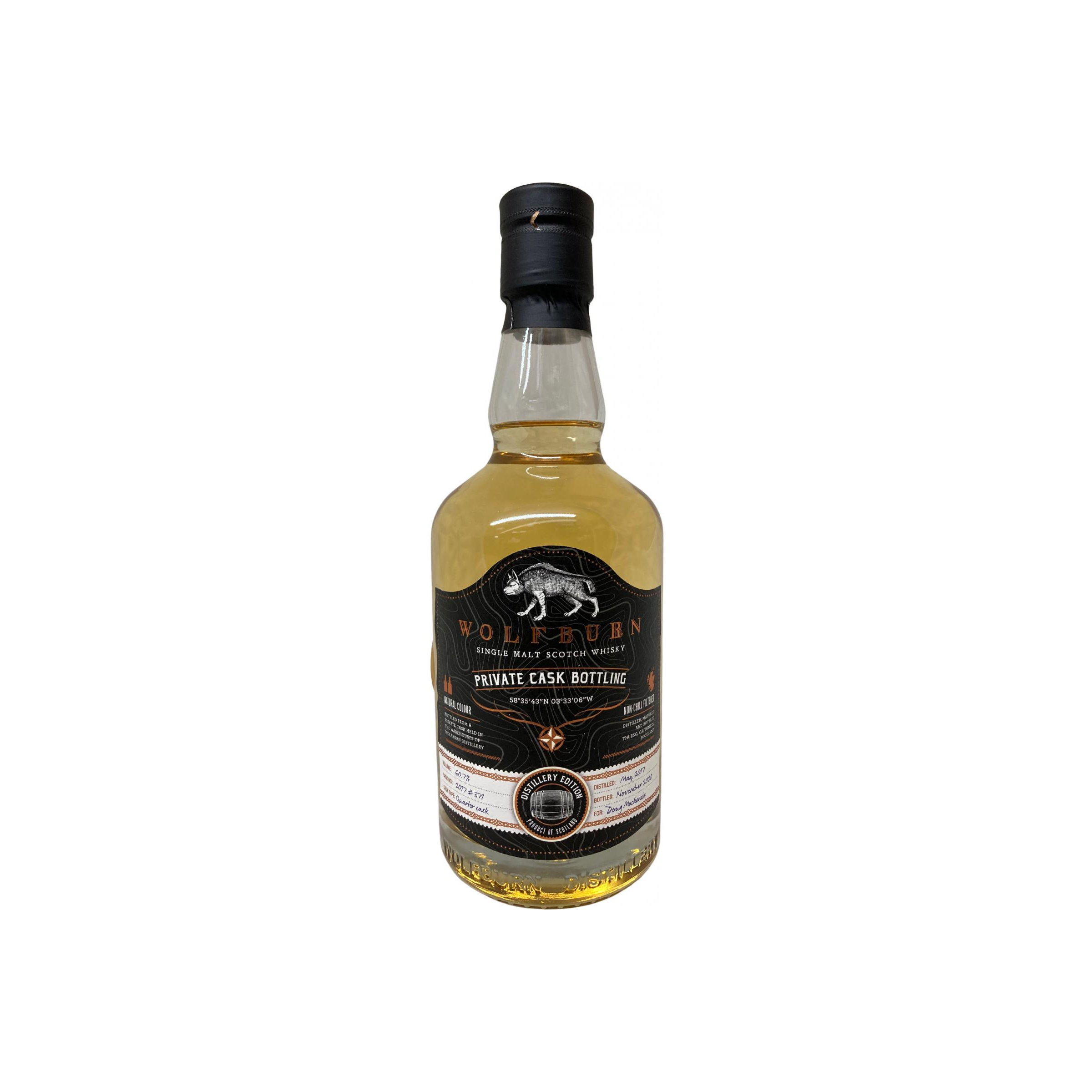 Wolfburn Private Cask 2017 Single Malt Whisky