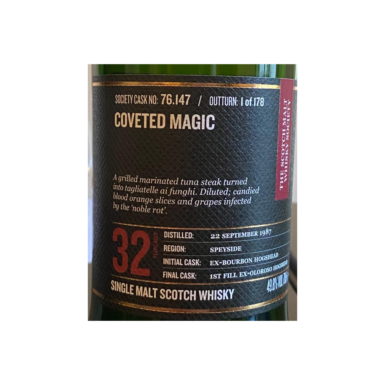 Mortlach 1987 32 Years Single Malt Whisky