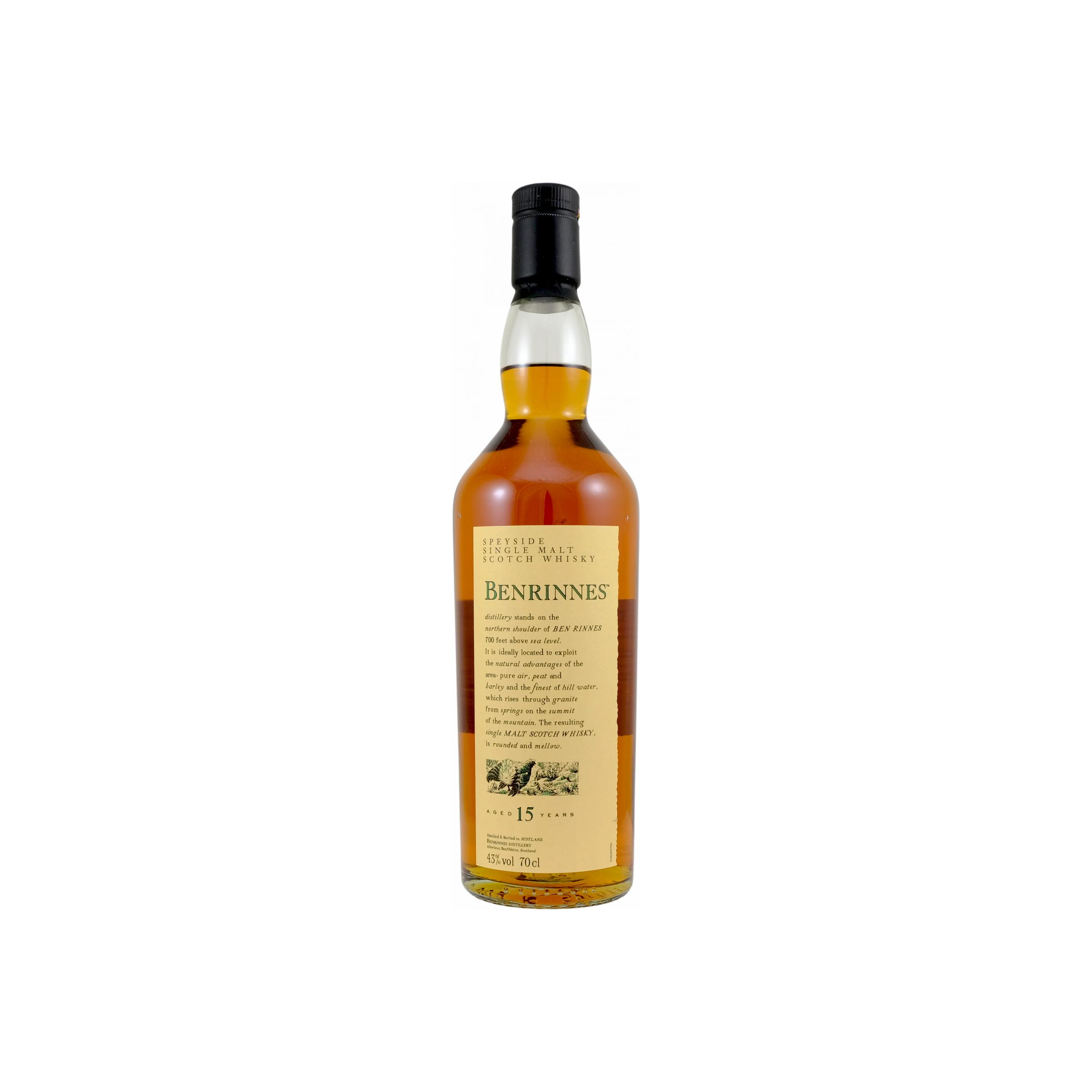 Benrinnes 15 Years Single Malt Whisky