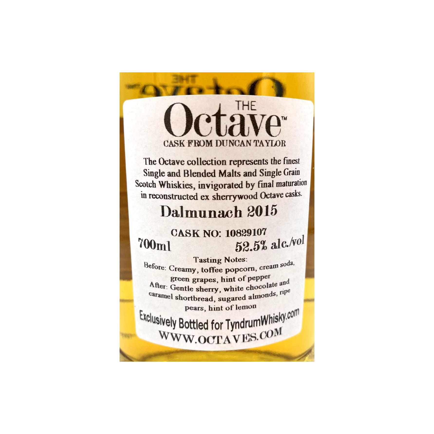 Dalmunach The Octave 2015 6 Years Single Malt Whisky 2