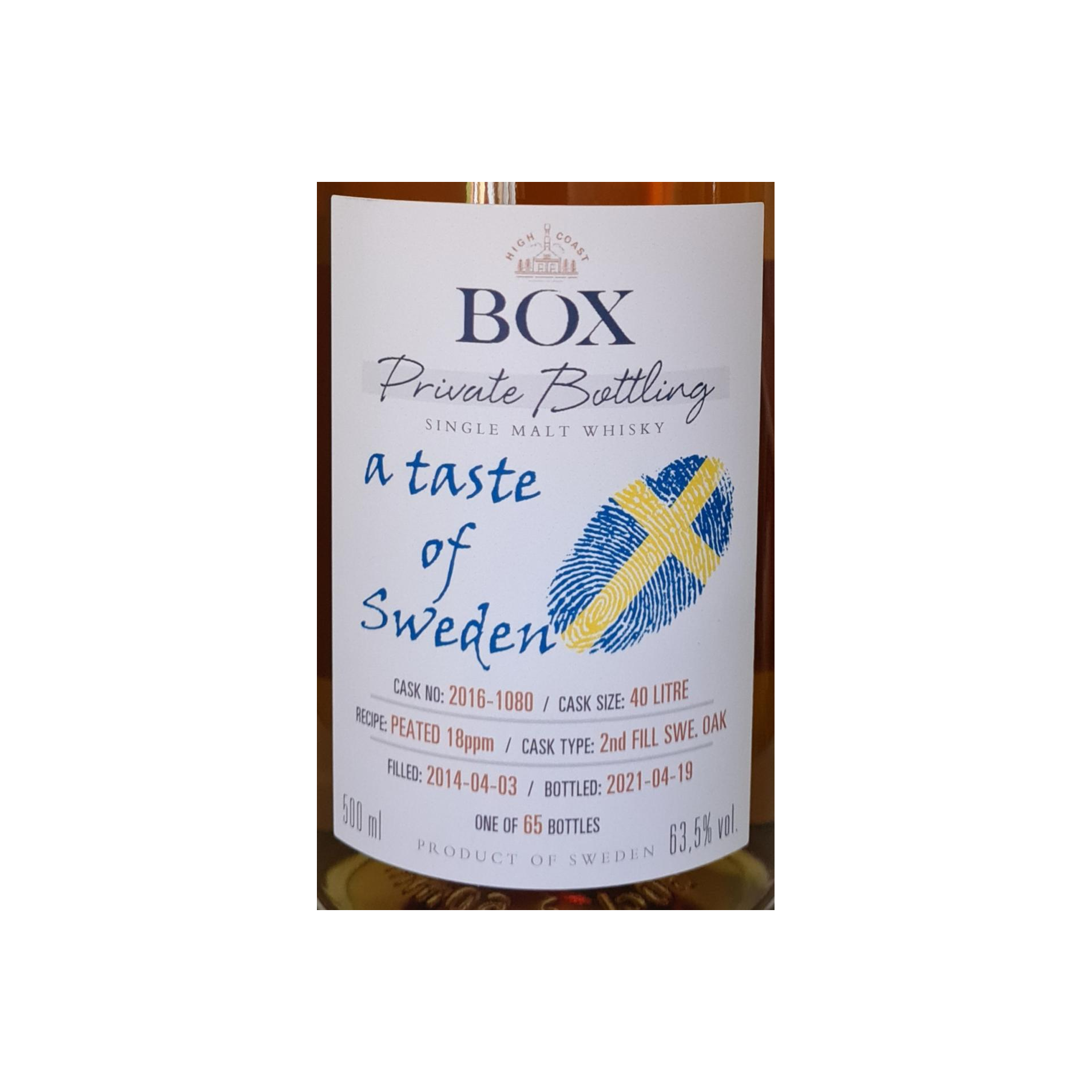 Box Private Bottling 2014 Single Malt Whisky 2