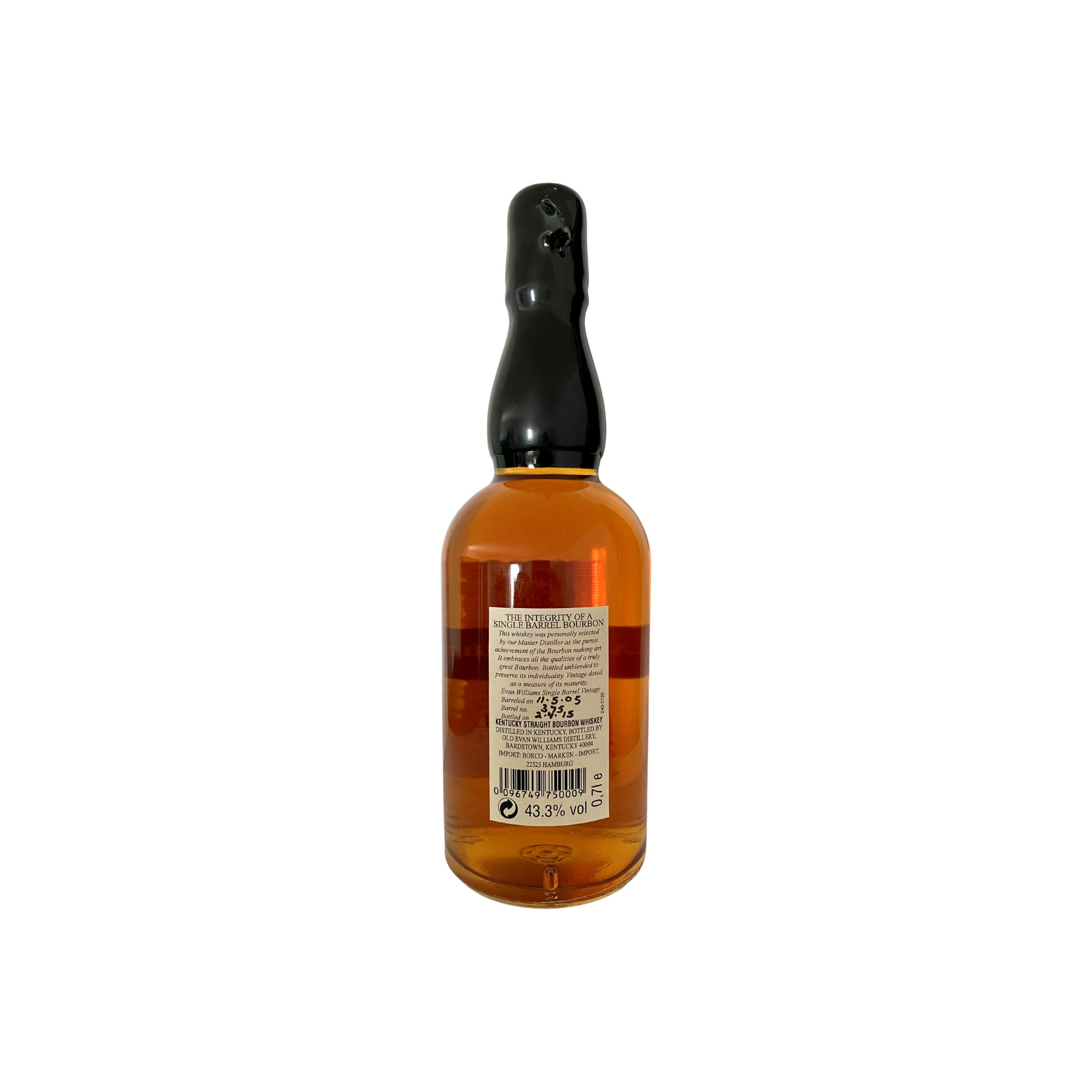 Evan Williams 2005 Bourbon Whisky 2