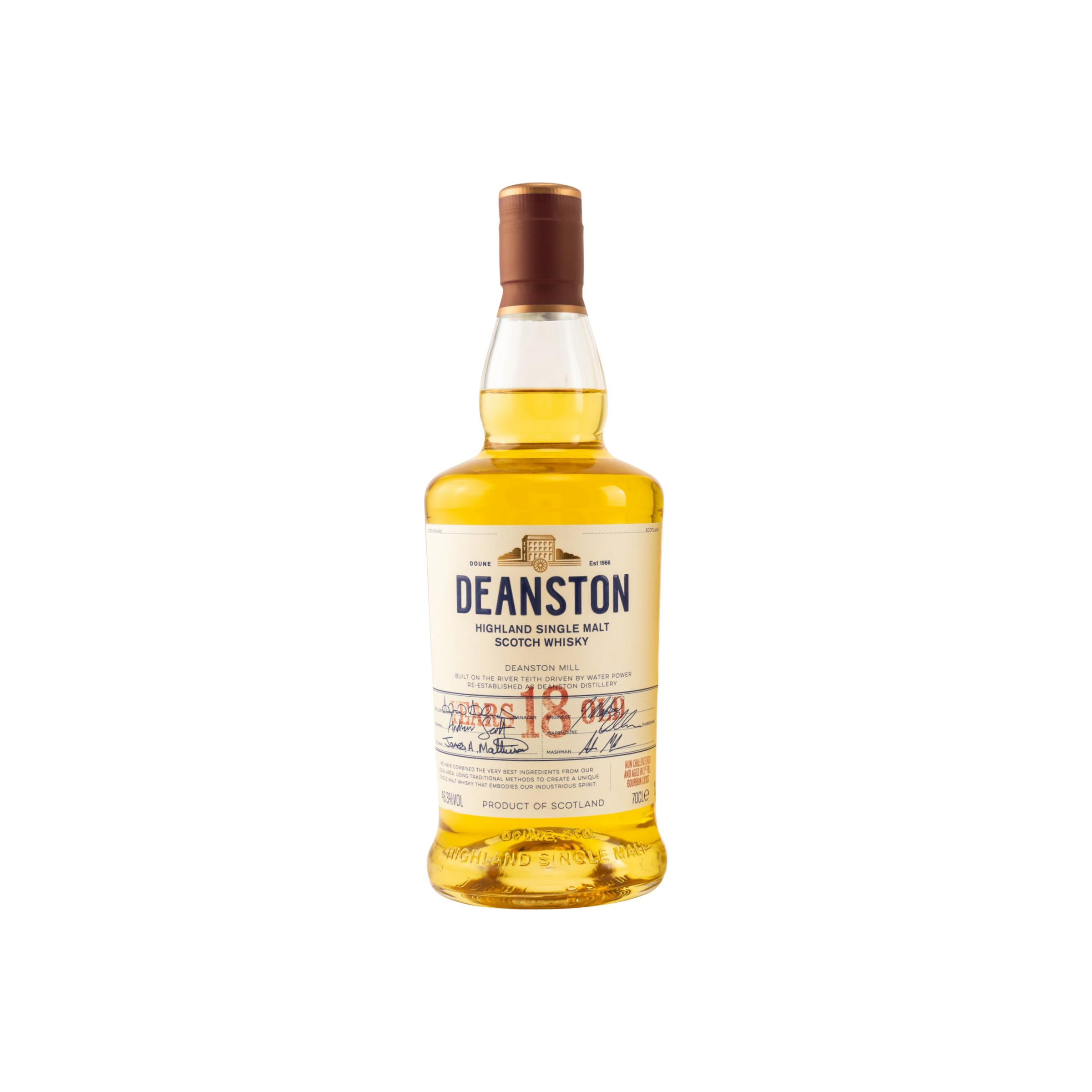 Deanston 18 Years Single Malt Whisky