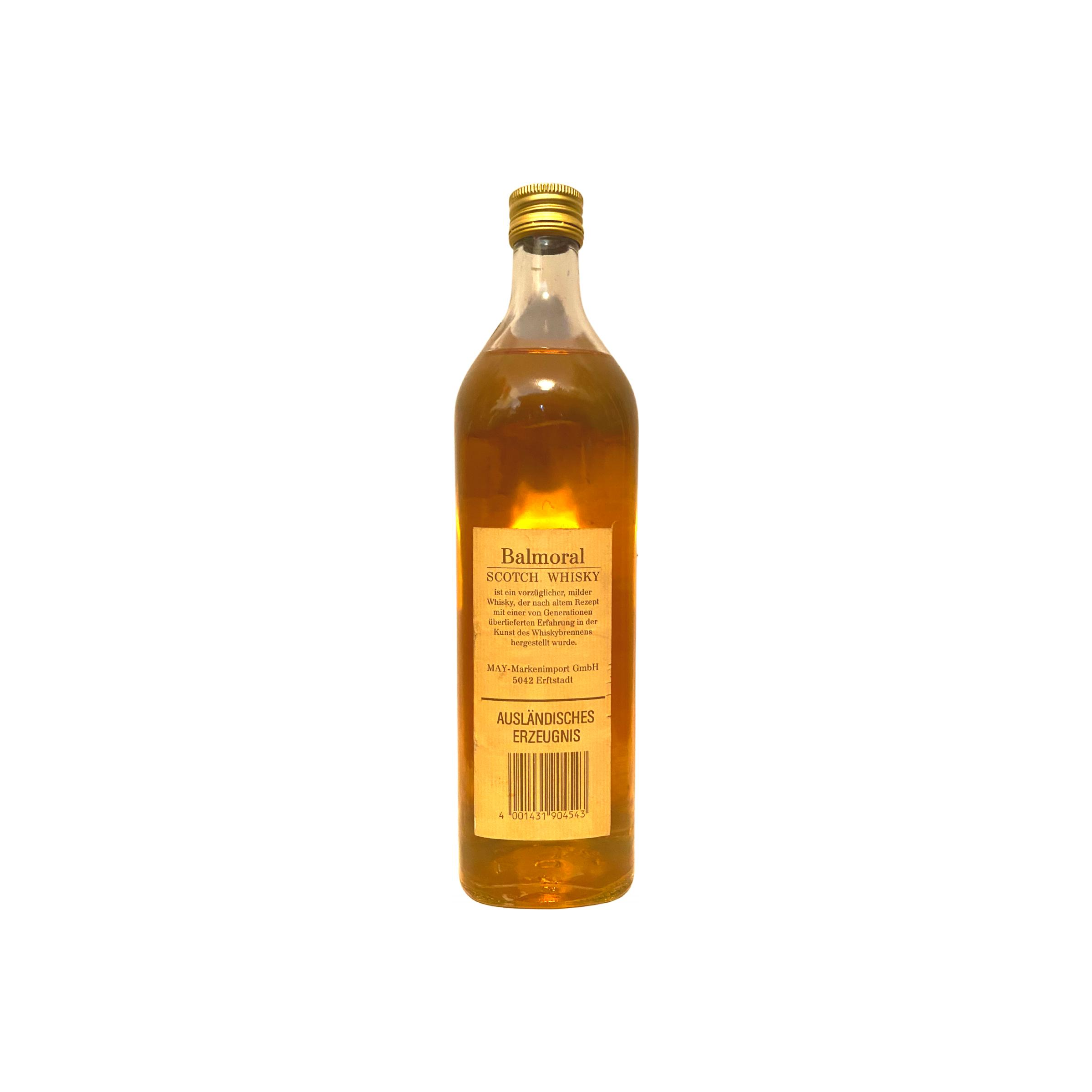Balmoral Scotch Whisky 2