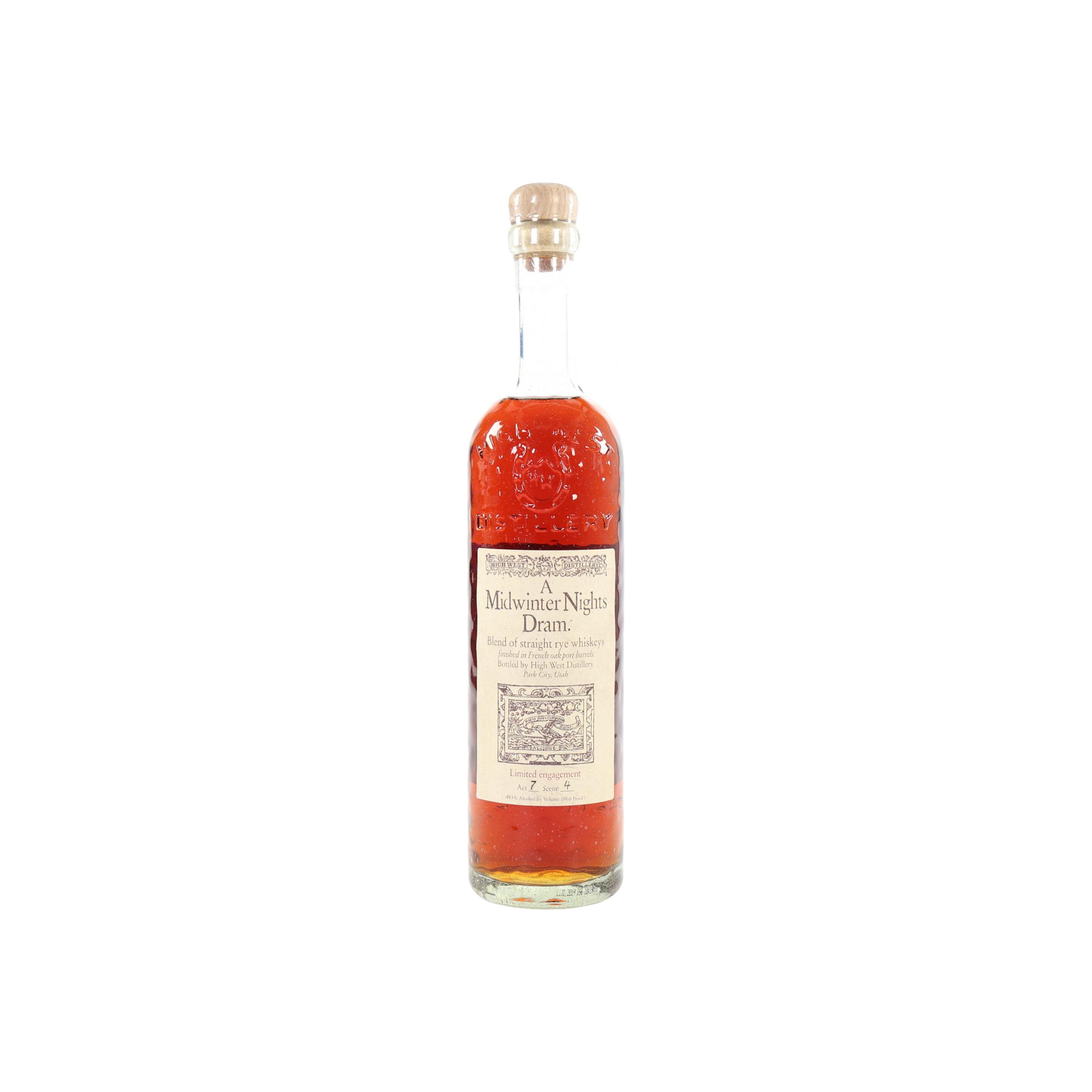 High West Rye Whisky