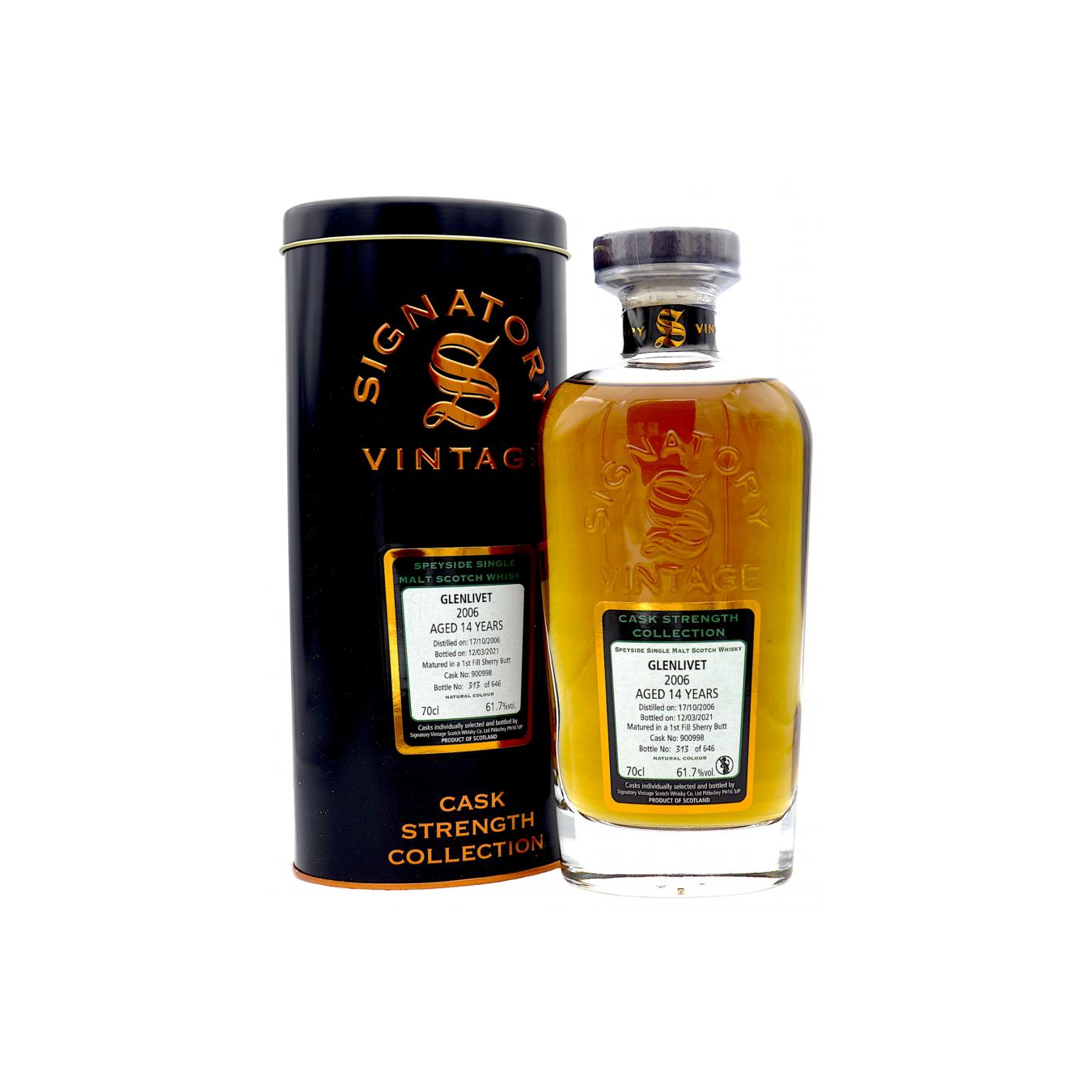The Glenlivet Cask Strength Collection 2006 14 Years Single Malt Whisky 2