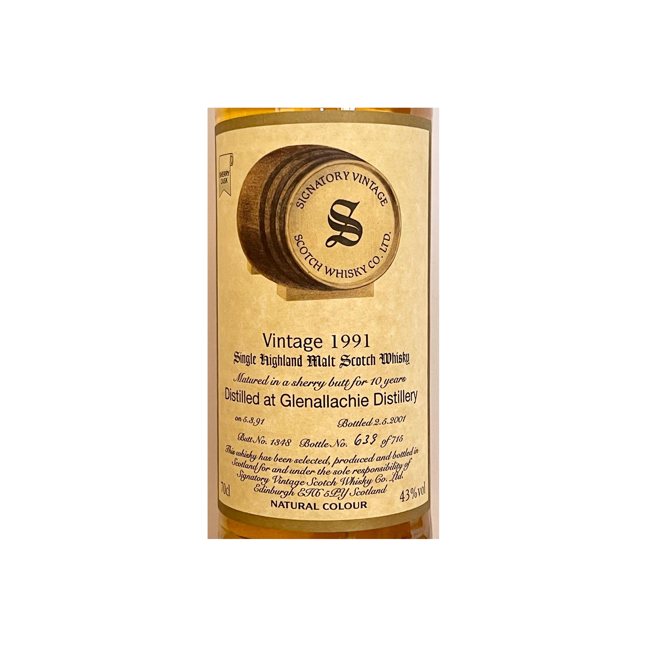The GlenAllachie Vintage Collection 1991 10 Years Single Malt Whisky 3