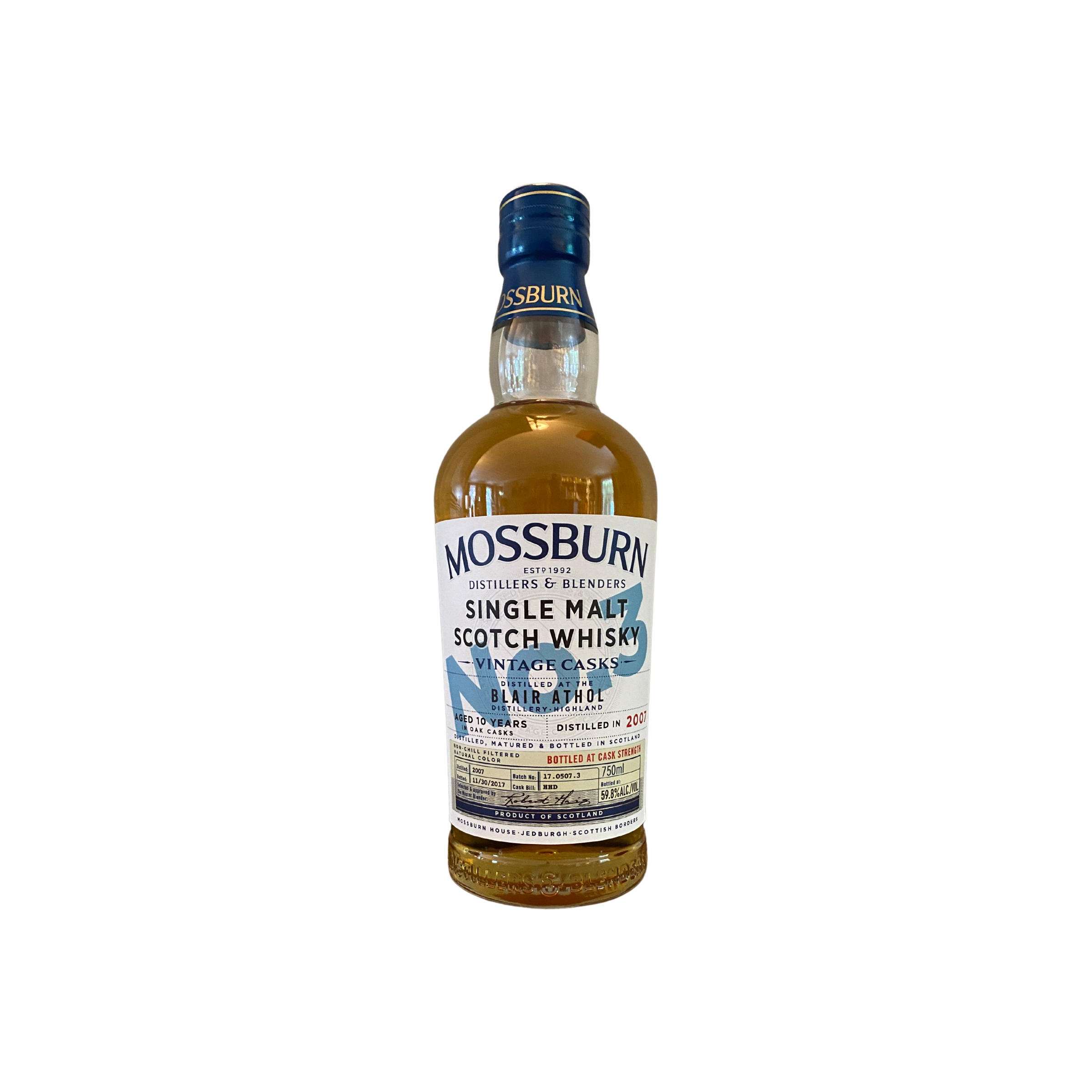 Blair Athol 2007 10 Years Single Malt Whisky
