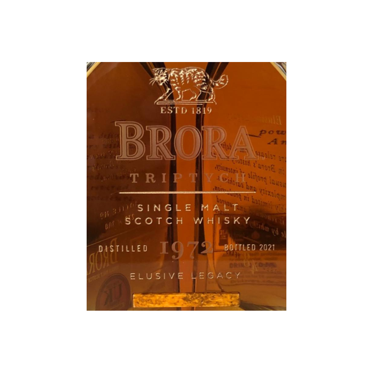 Brora 1972 Single Malt Whisky 3
