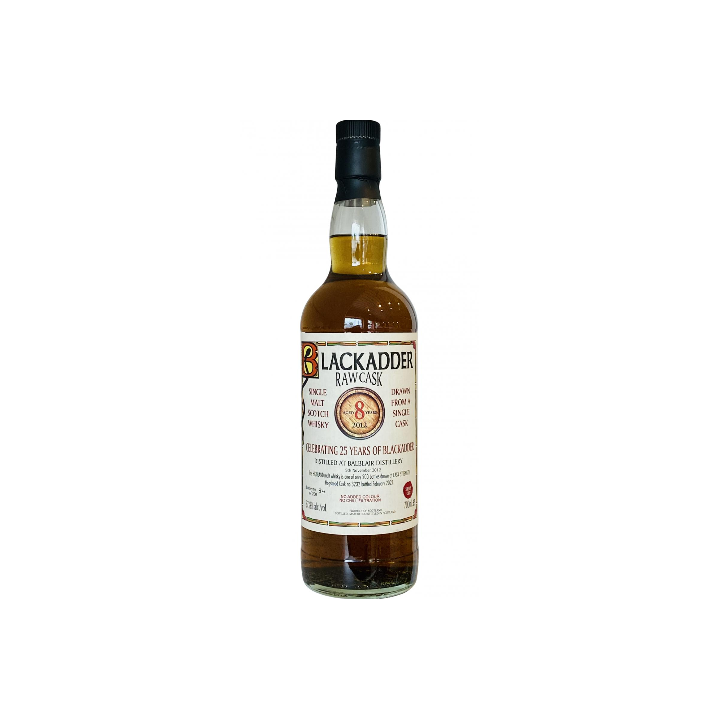 Balblair Raw Cask 2012 8 Years Single Malt Whisky