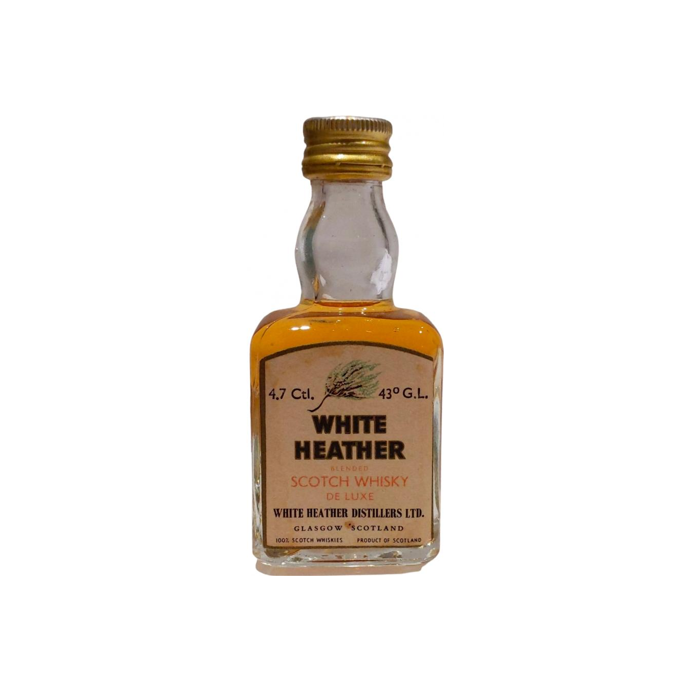 White Heather Blended Scotch Whisky De Luxe 2