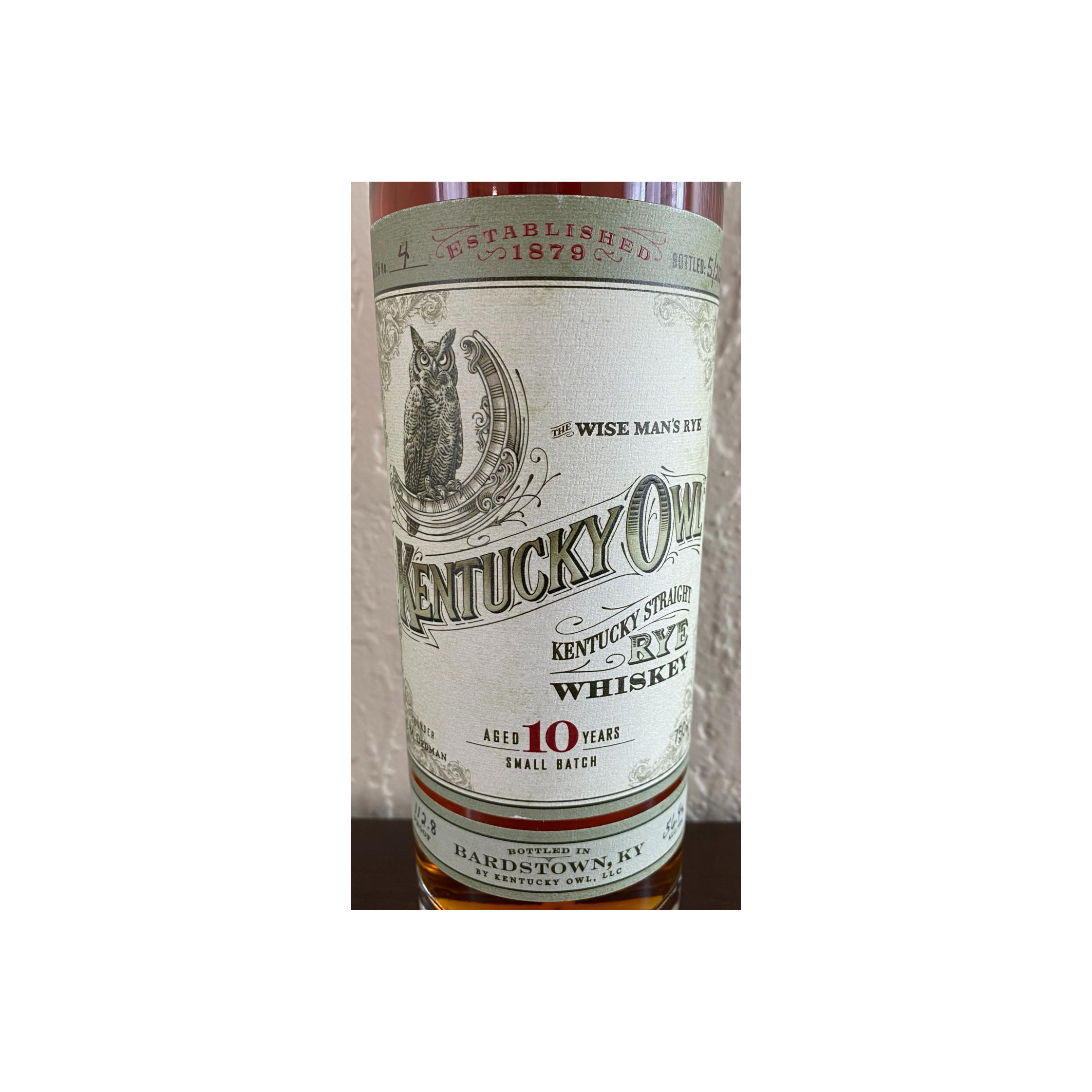 Kentucky Owl 10 Years Rye Whisky 2
