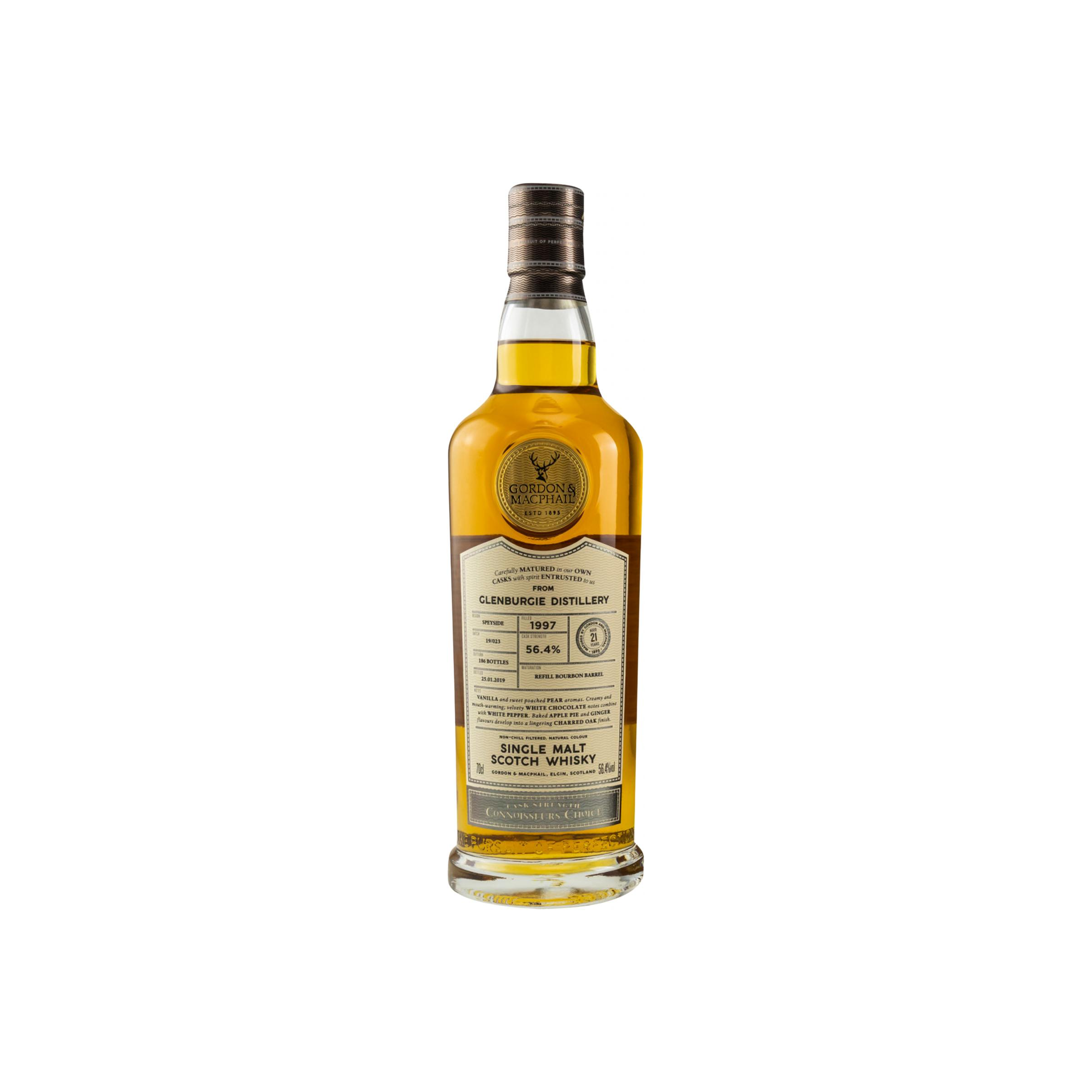 Glenburgie Connoisseurs Choice - Cask Strength 1997 21 Years Single Malt Whisky