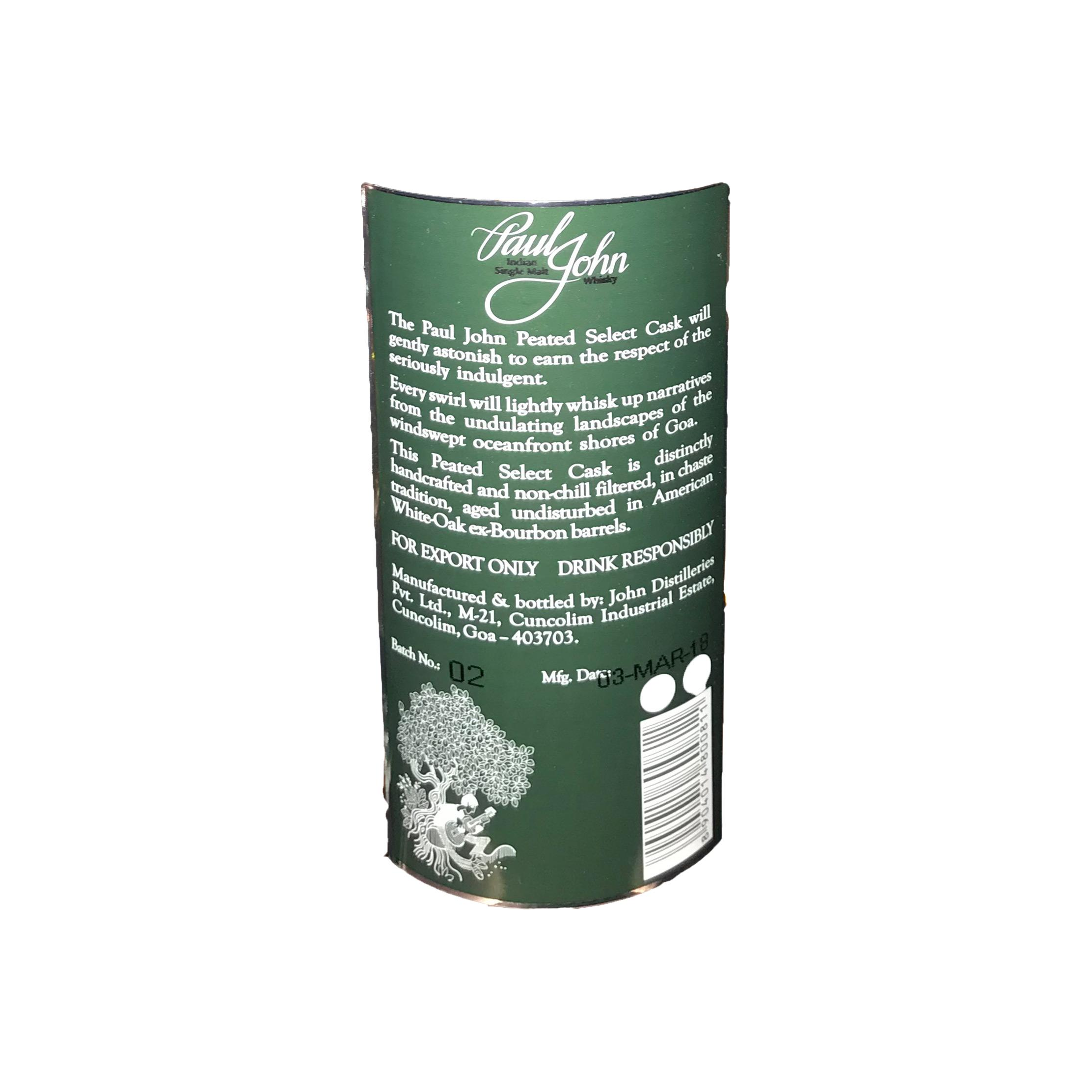 Paul John Single Malt Whisky 2