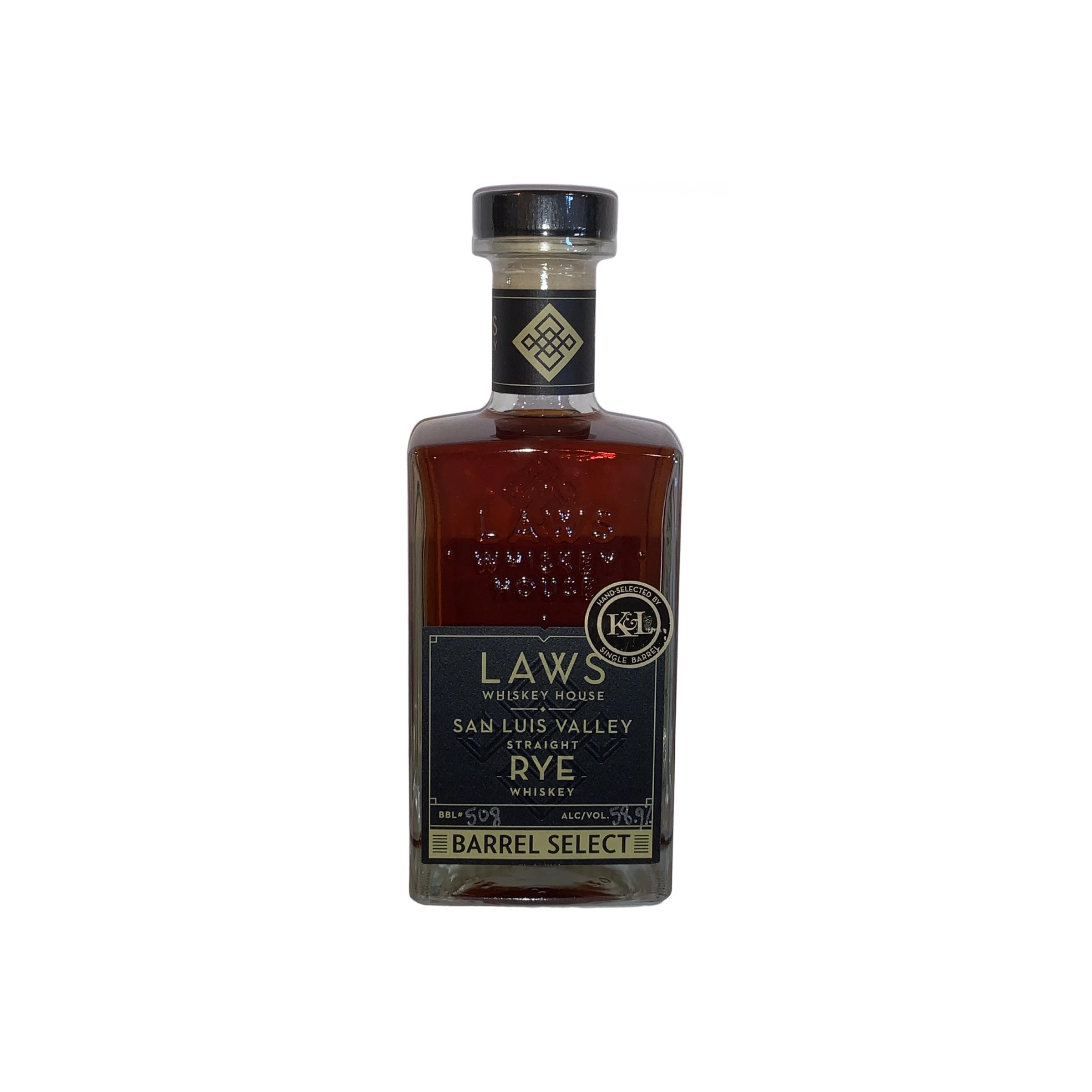 Laws San Luis Valley Straight Rye