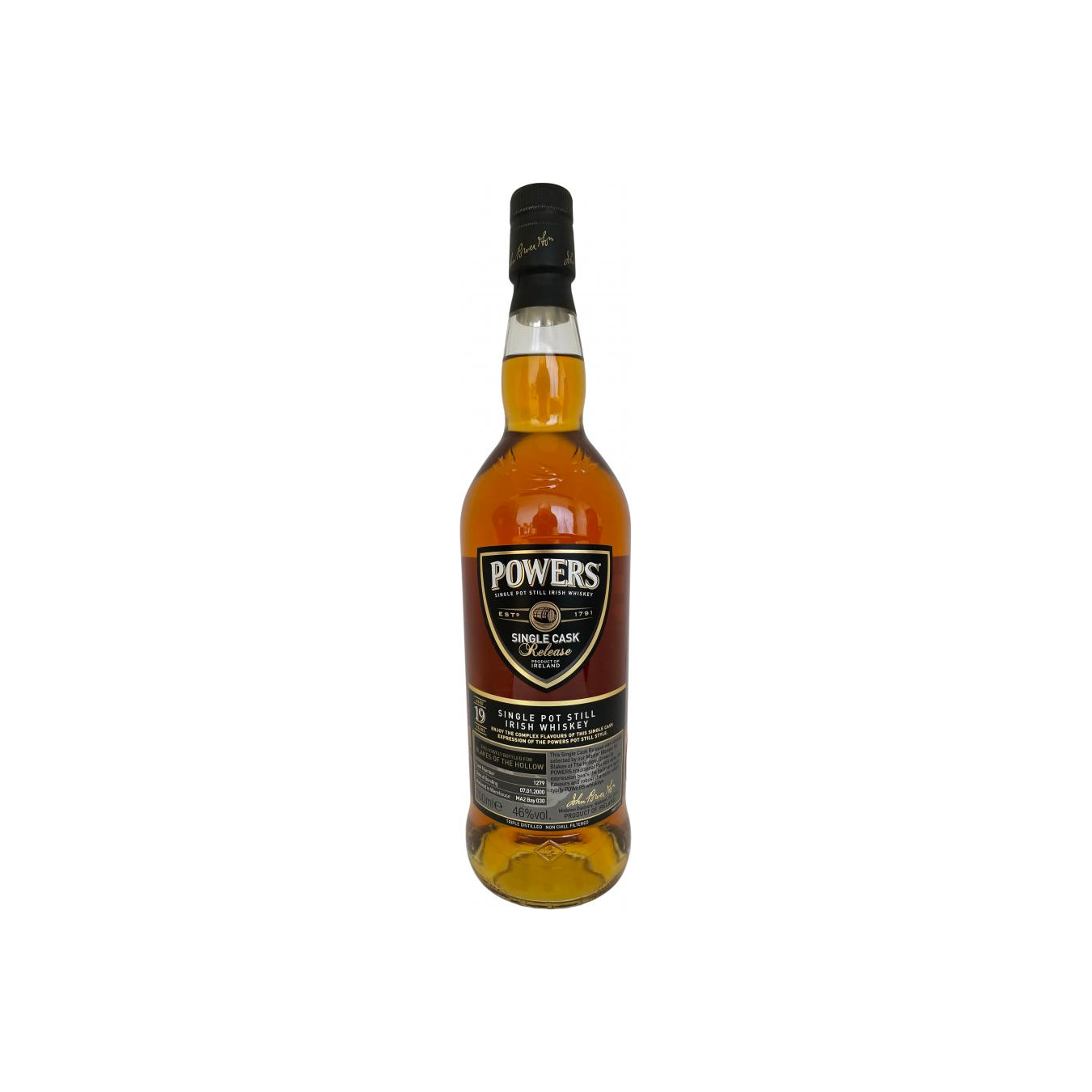 Powers 2000 19 Years Single Pot Still Whisky
