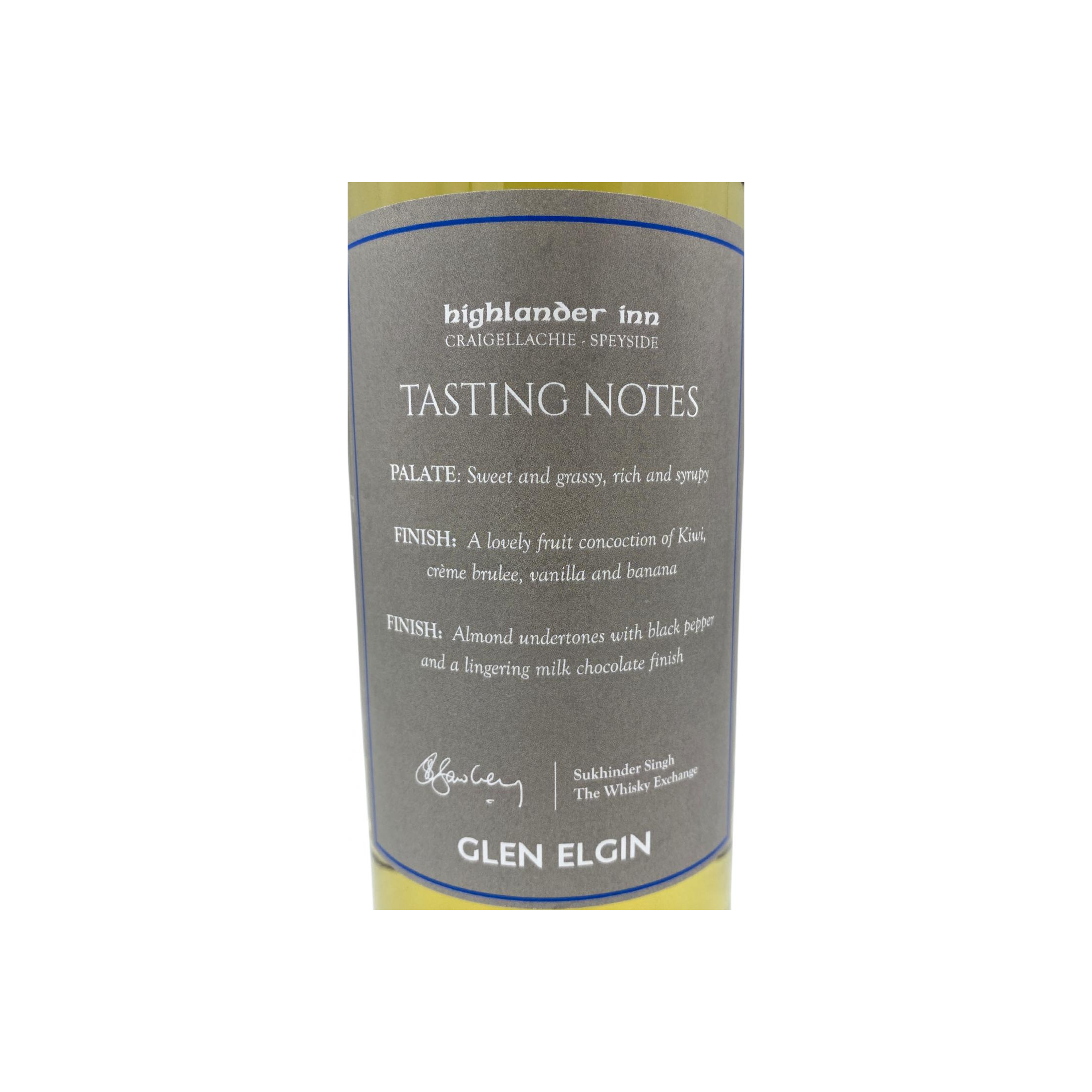 Glen Elgin 1995 24 Years Single Malt Whisky 2