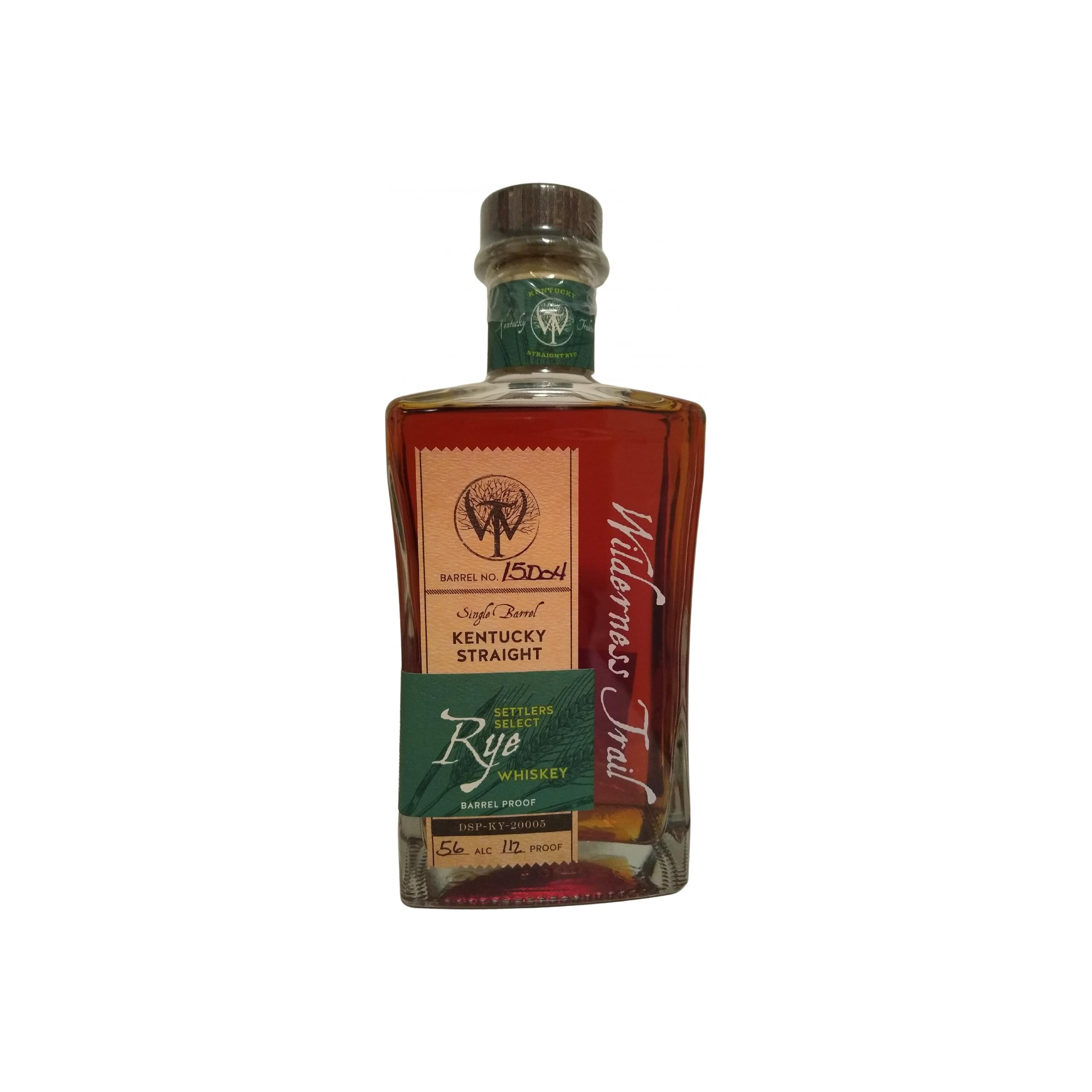 Wilderness Trail Settlers Select Rye Whiskey