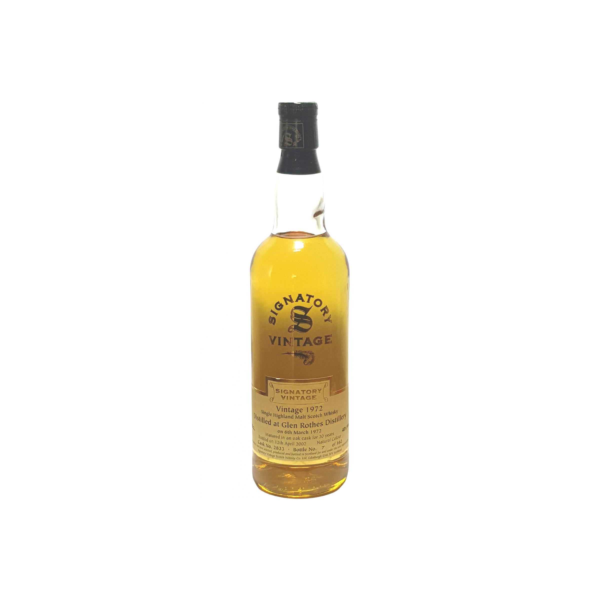 The Glenrothes Vintage Collection 1972 30 Years Single Malt Whisky 2