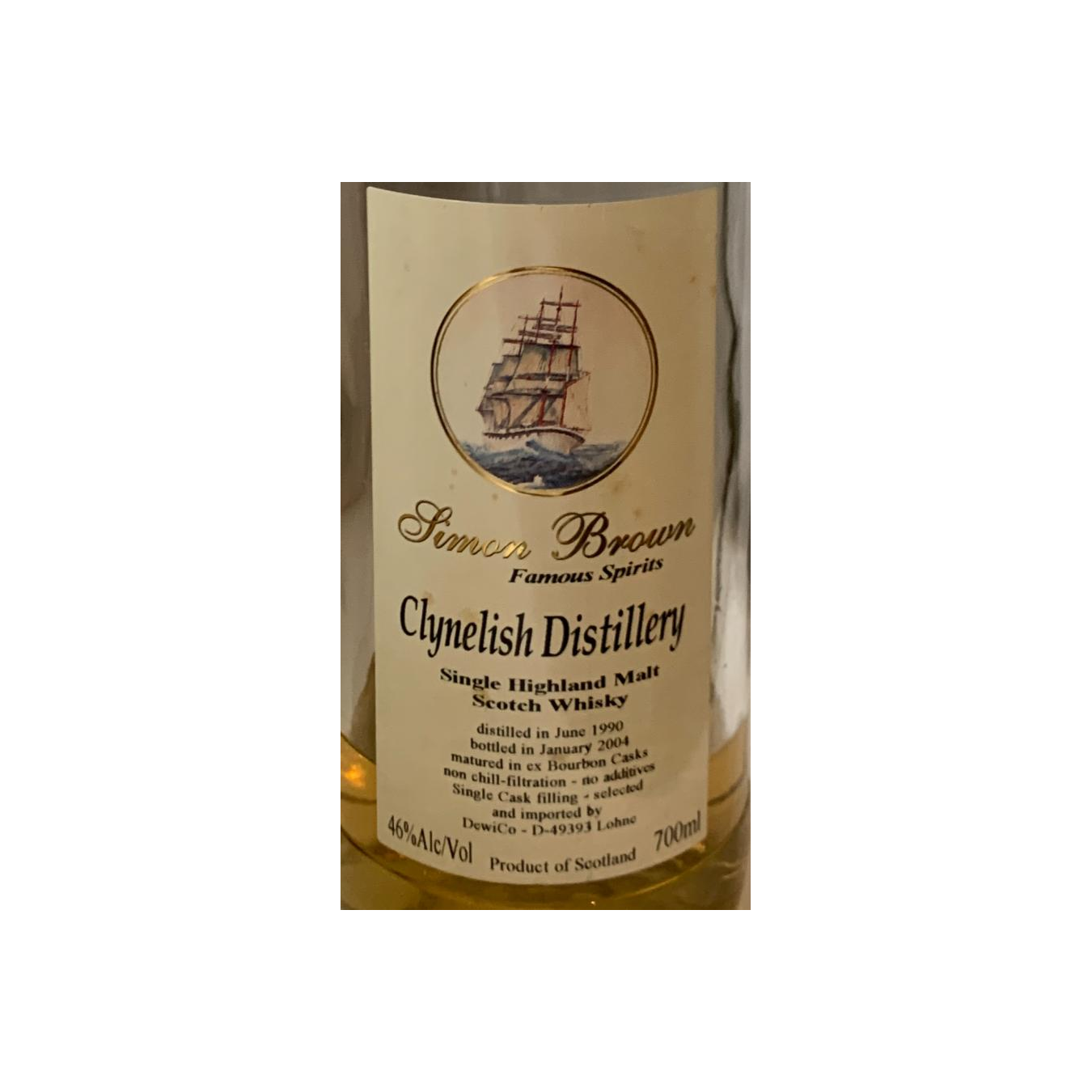 Clynelish 1990 Single Malt Whisky