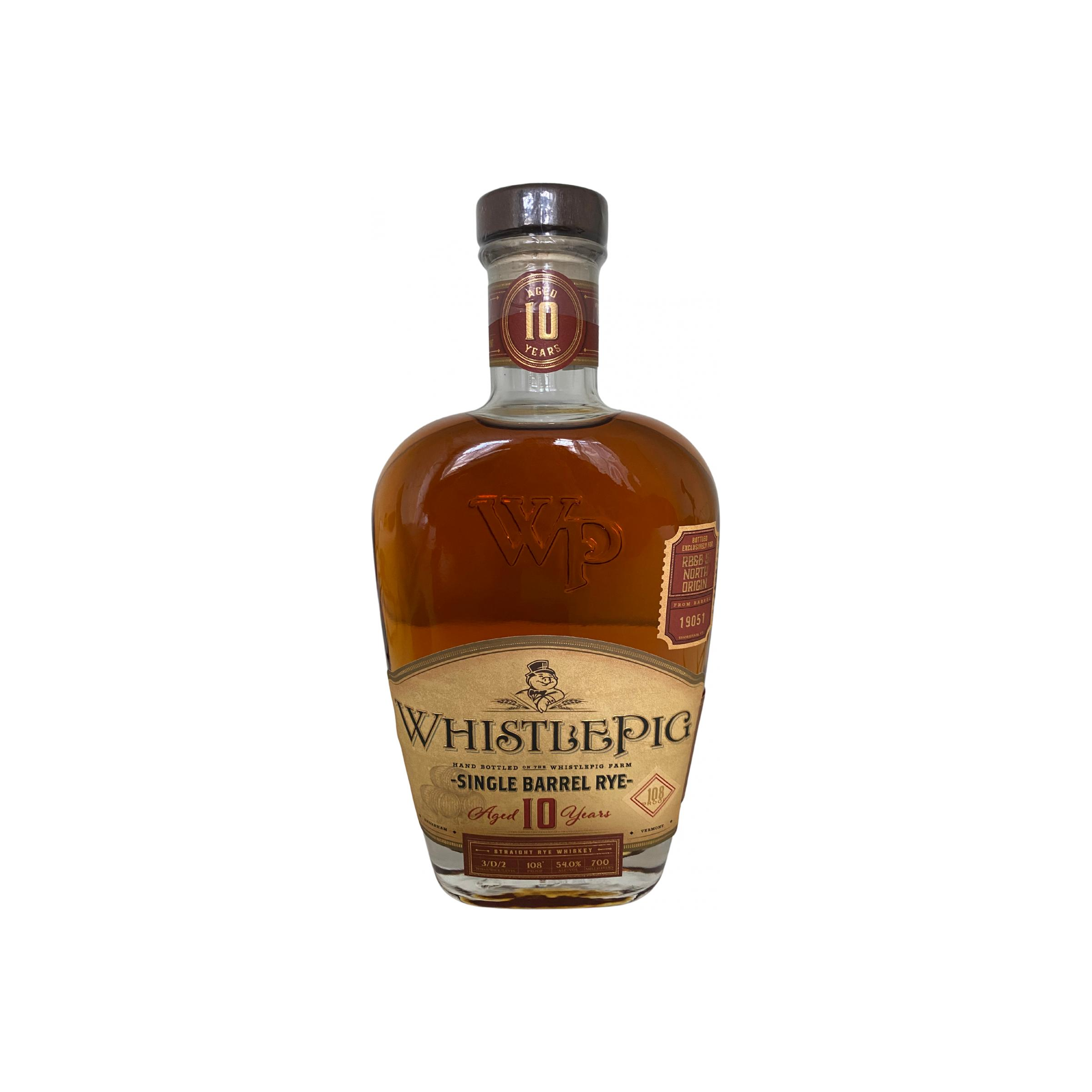 WhistlePig 10 Years Rye Whisky