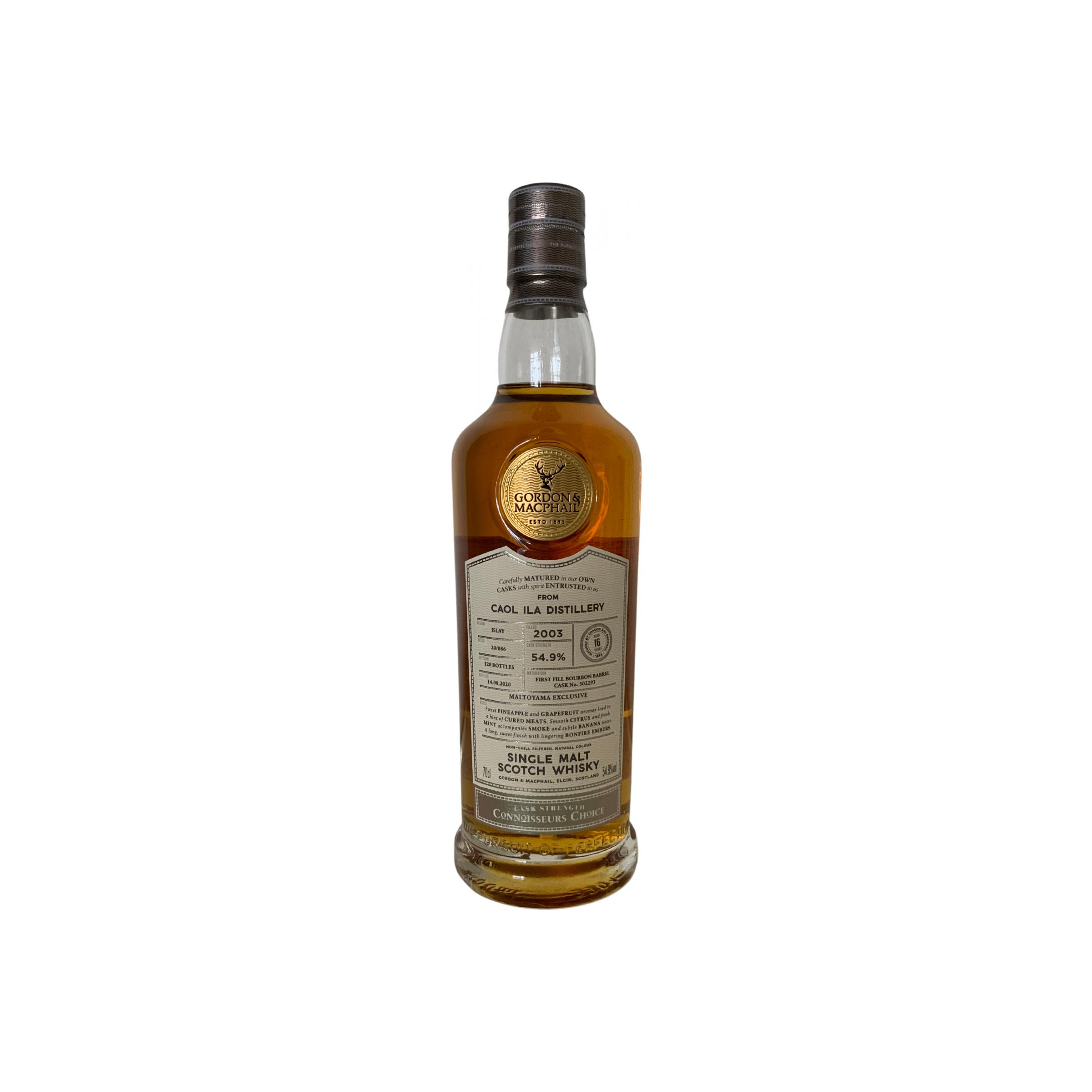Caol Ila Connoisseurs Choice - Cask Strength 2003 16 Years Single Malt Whisky