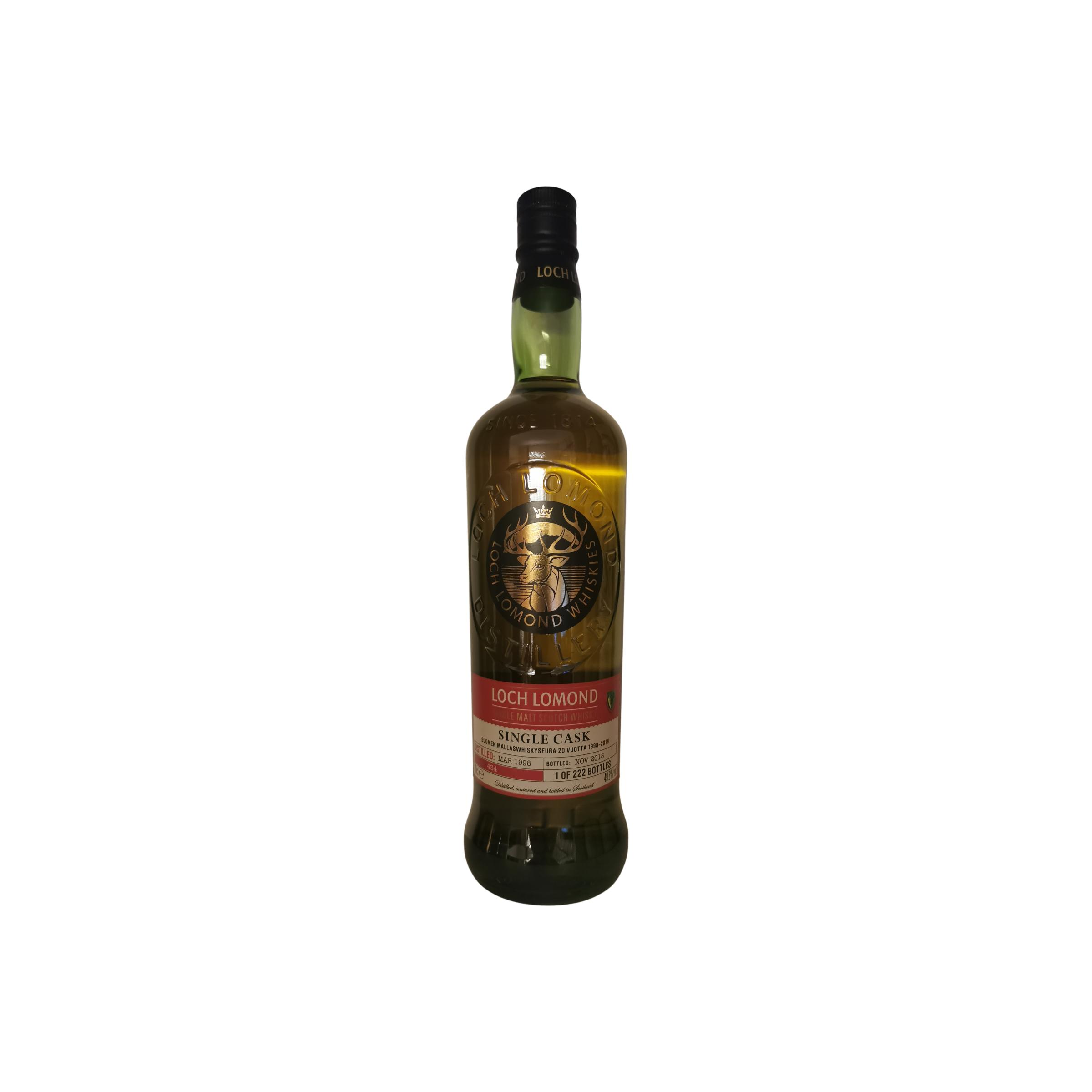 Loch Lomond Single Cask 1998 20 Years Single Malt Whisky
