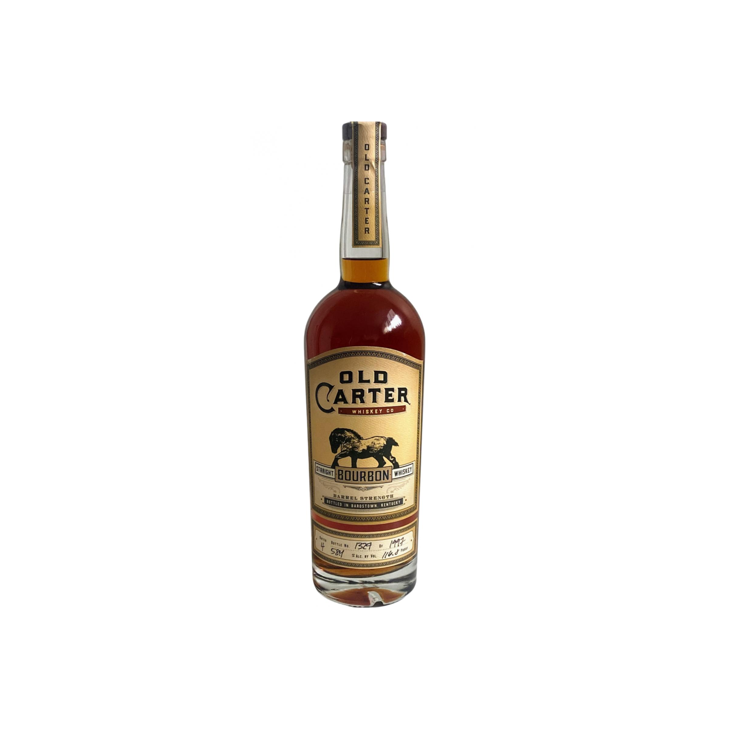 Old Carter Straight Bourbon Whiskey