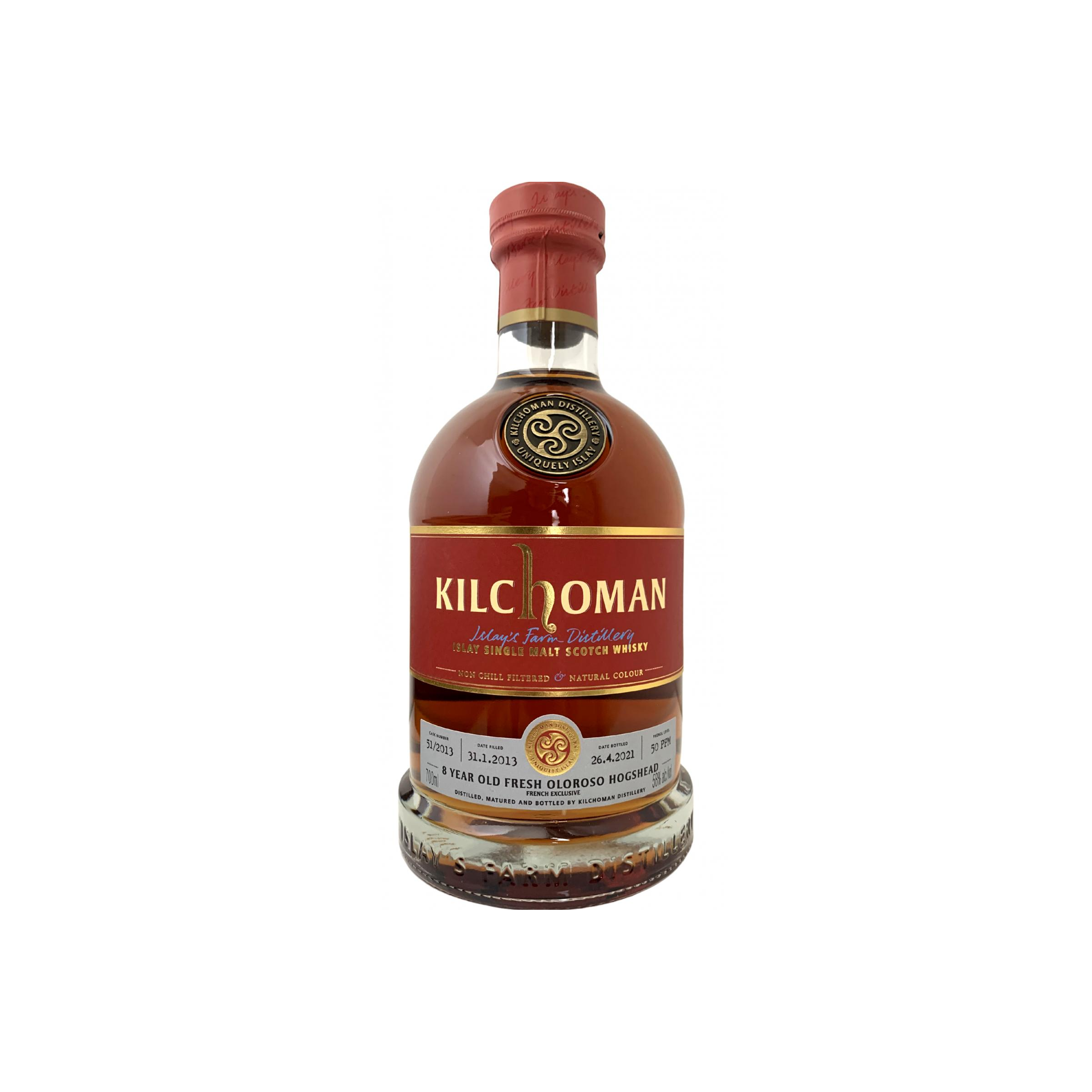 Kilchoman 2013 8 Years Single Malt Whisky