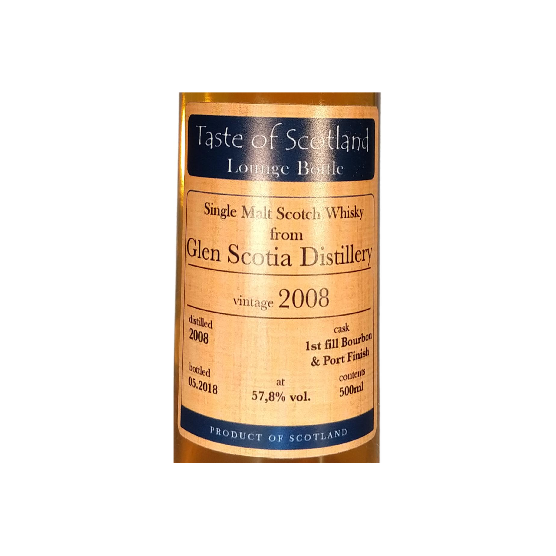 Glen Scotia 2008 10 Years Single Malt Whisky 2